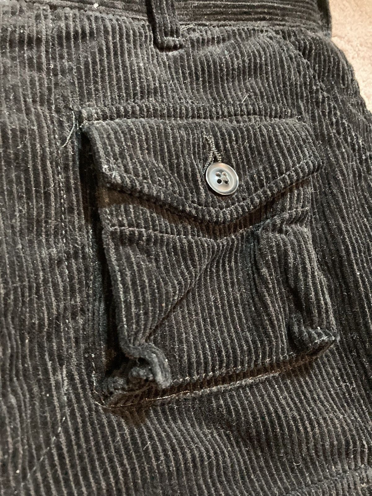 Engineered Garments FA Pant FW20 Black 8W Corduroy Size US 30 / EU 46 - 19 Thumbnail