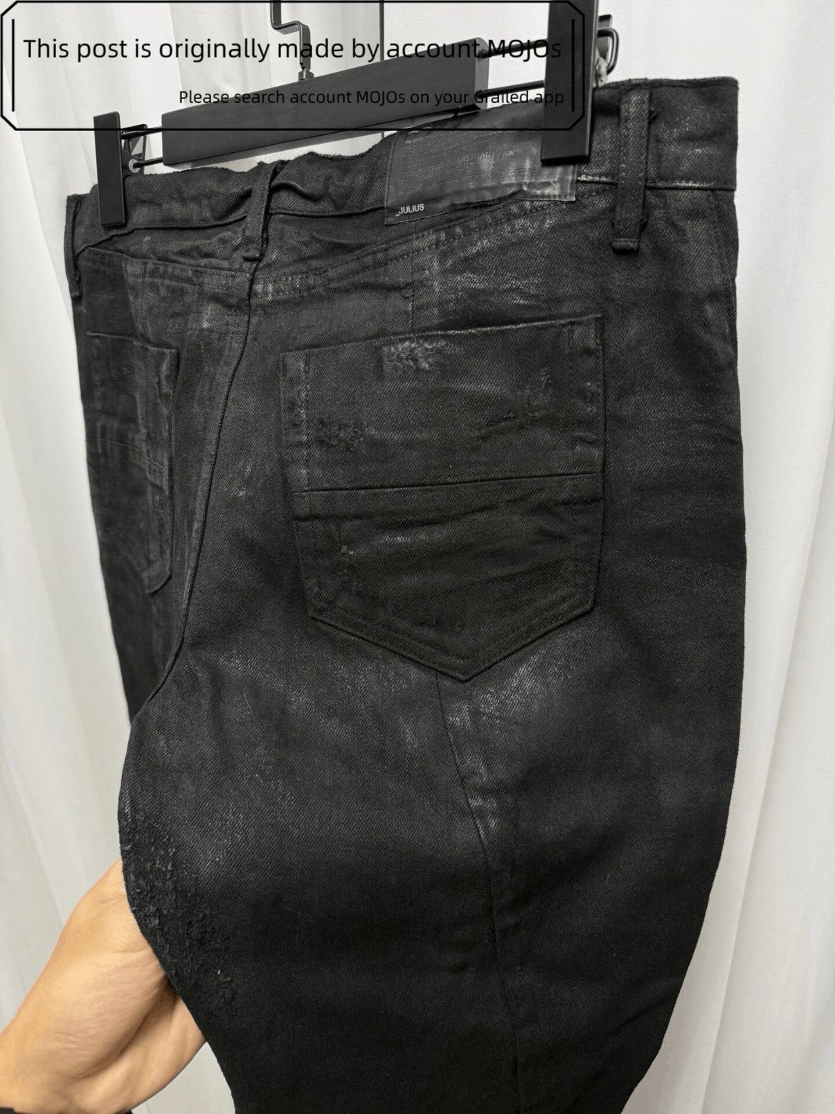 Julius Sz 2 Julius 7 Retro 09AW Waxed Denim mojos45 Size US 30 / EU 46 - 7 Thumbnail