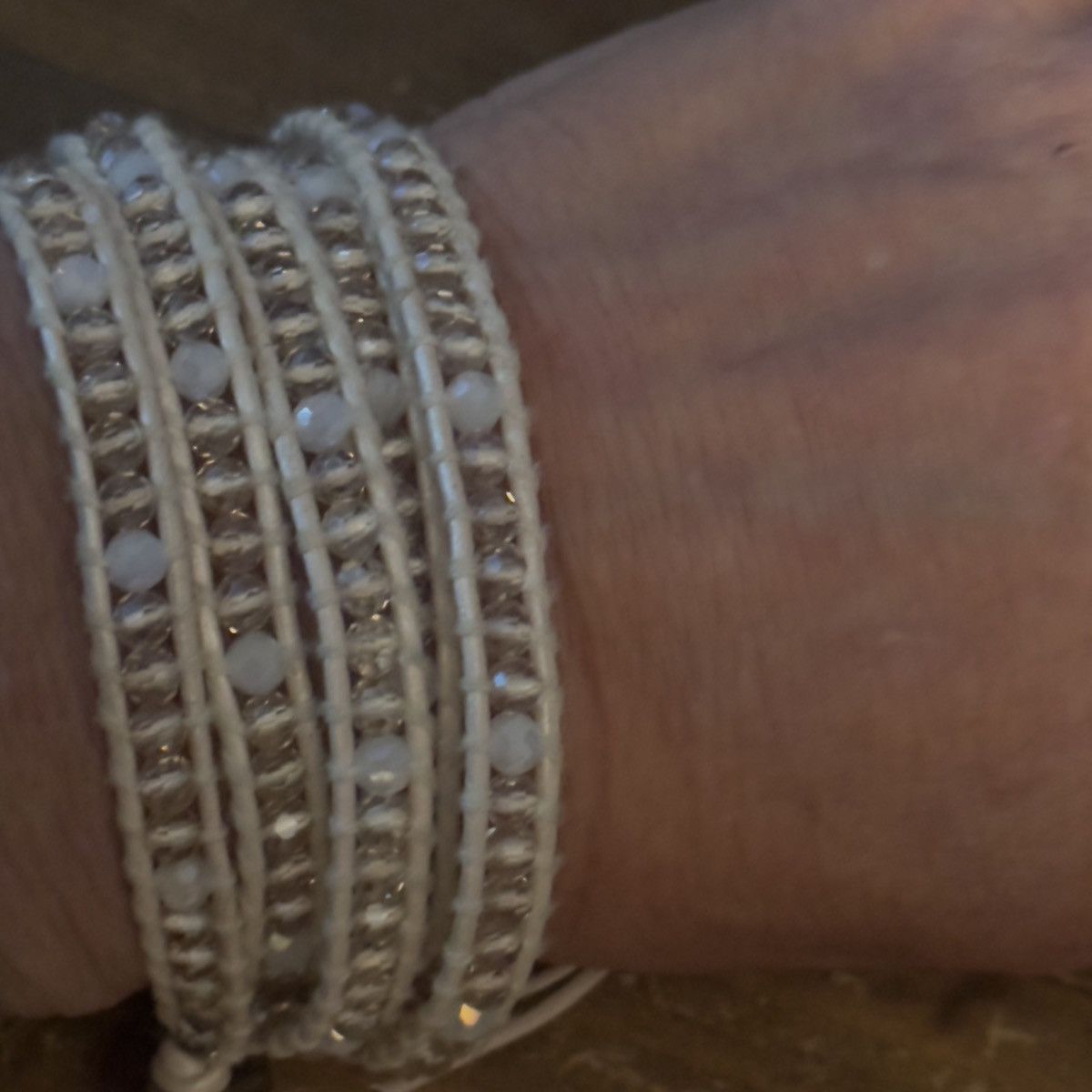 Other Victoria Emerson cream woven bead wrap bracelet Size ONE SIZE - 5 Thumbnail