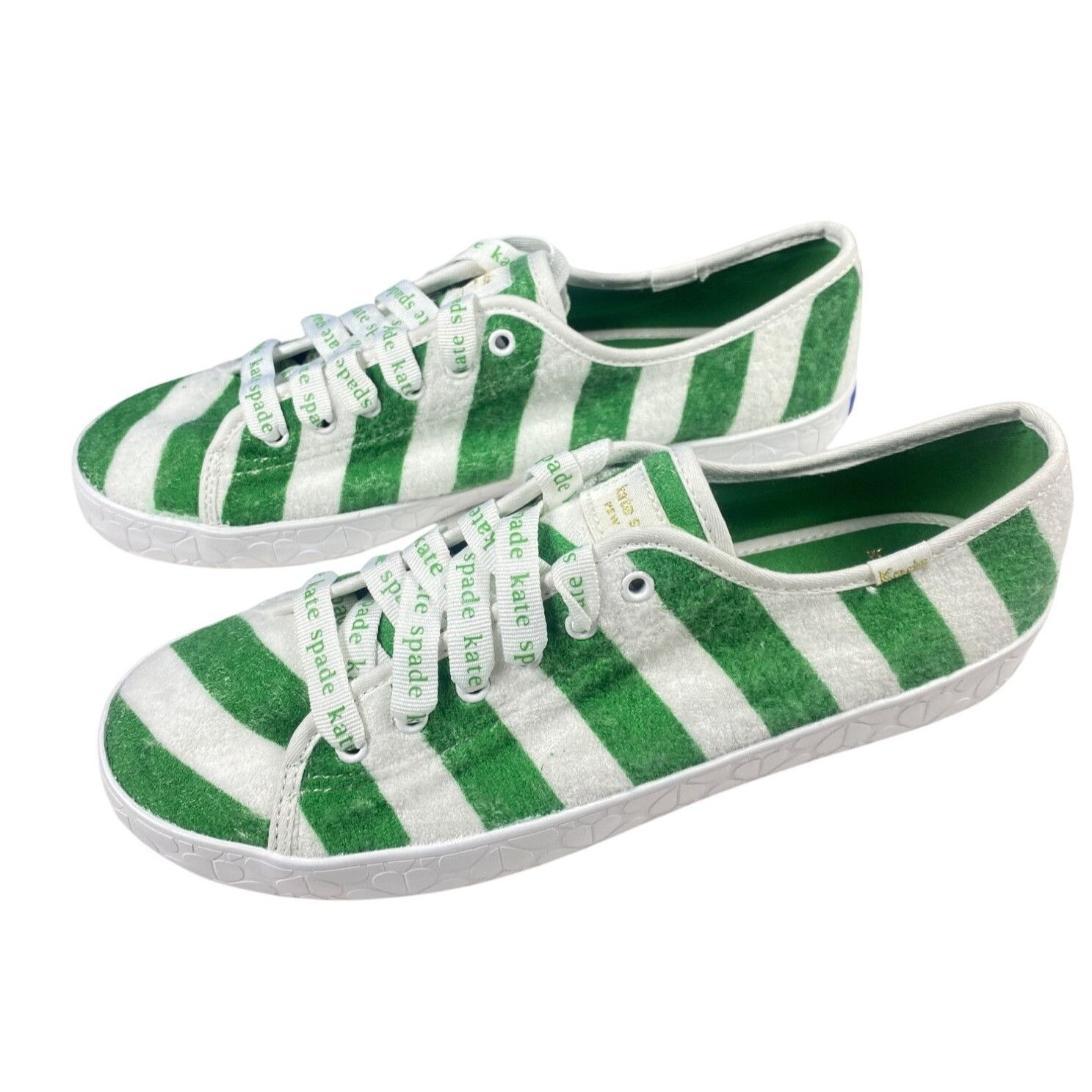 Kate Spade NEW Keds X Kate Spade W's 10 NY Kickstart Logo Foxing Terry Size US 10 / IT 40 - 2 Thumbnail
