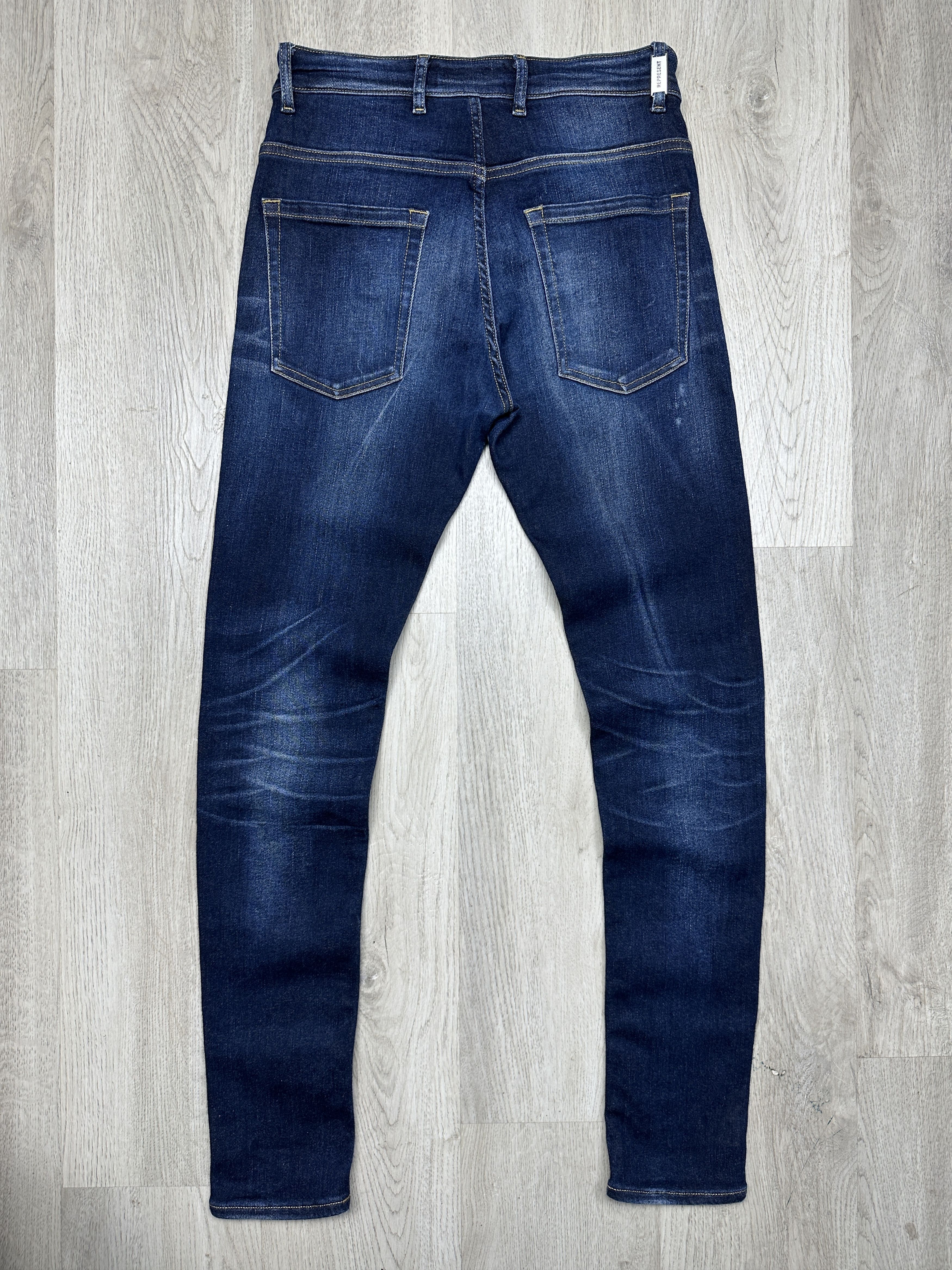 Represent Clo. Represent Mens Biker Denim Pants Jeans Size US 30 / EU 46 - 6 Thumbnail