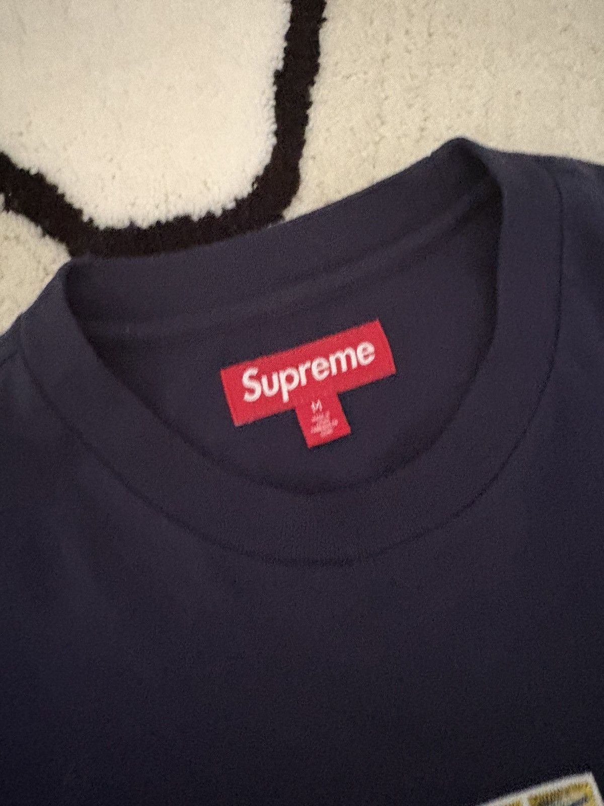 Supreme Supreme Fuck Em S/S Top Navy M Size US M / EU 48-50 / 2 - 4 Thumbnail