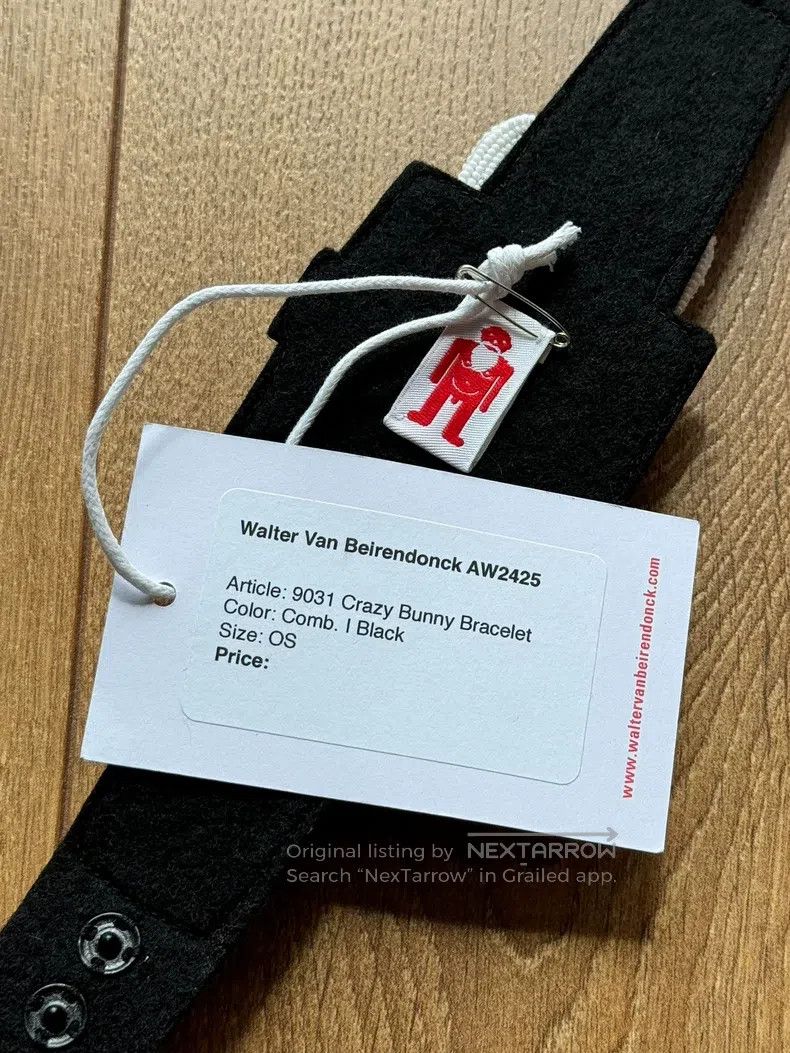 Walter Van Beirendonck Walter Van Beirendonck Rabbit-shaped beaded bracelet watch Size ONE SIZE - 4 Thumbnail