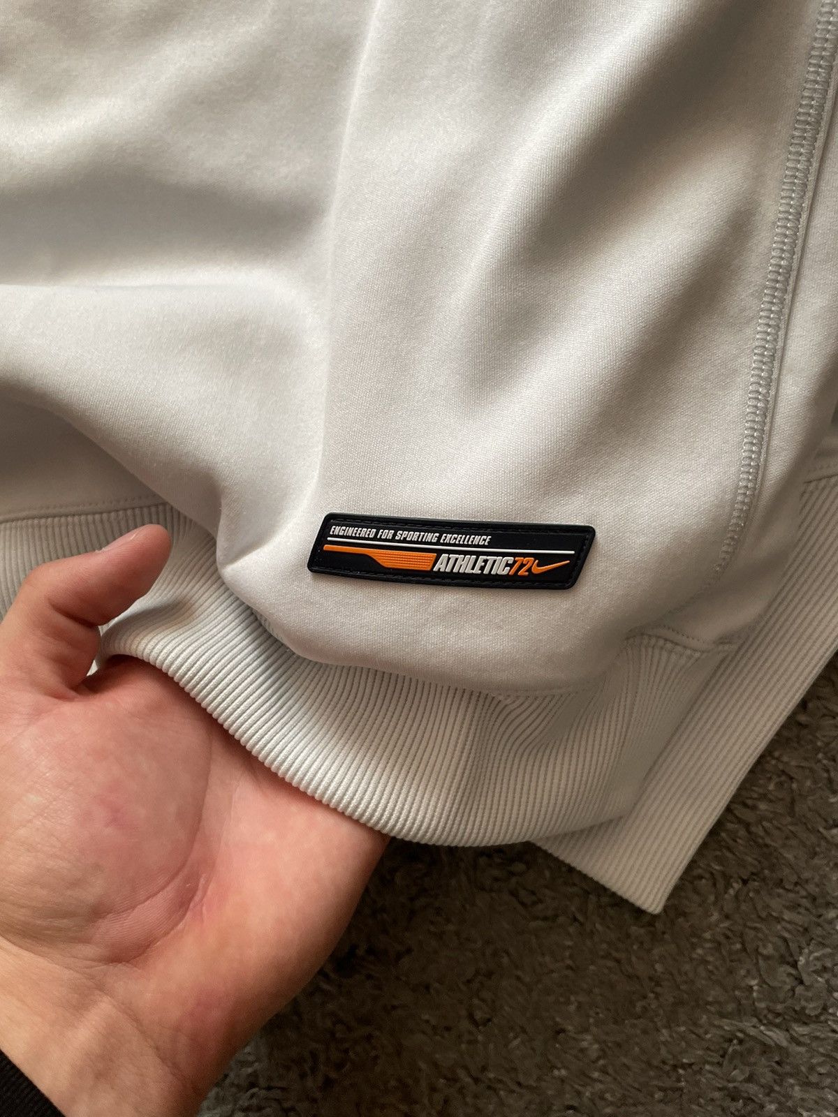 Nike × Vintage 00s Nike Full-Zip Hoodie Streetwear Vinatge Logo Swoosh Rare Size US XL / EU 56 / 4 - 13 Thumbnail