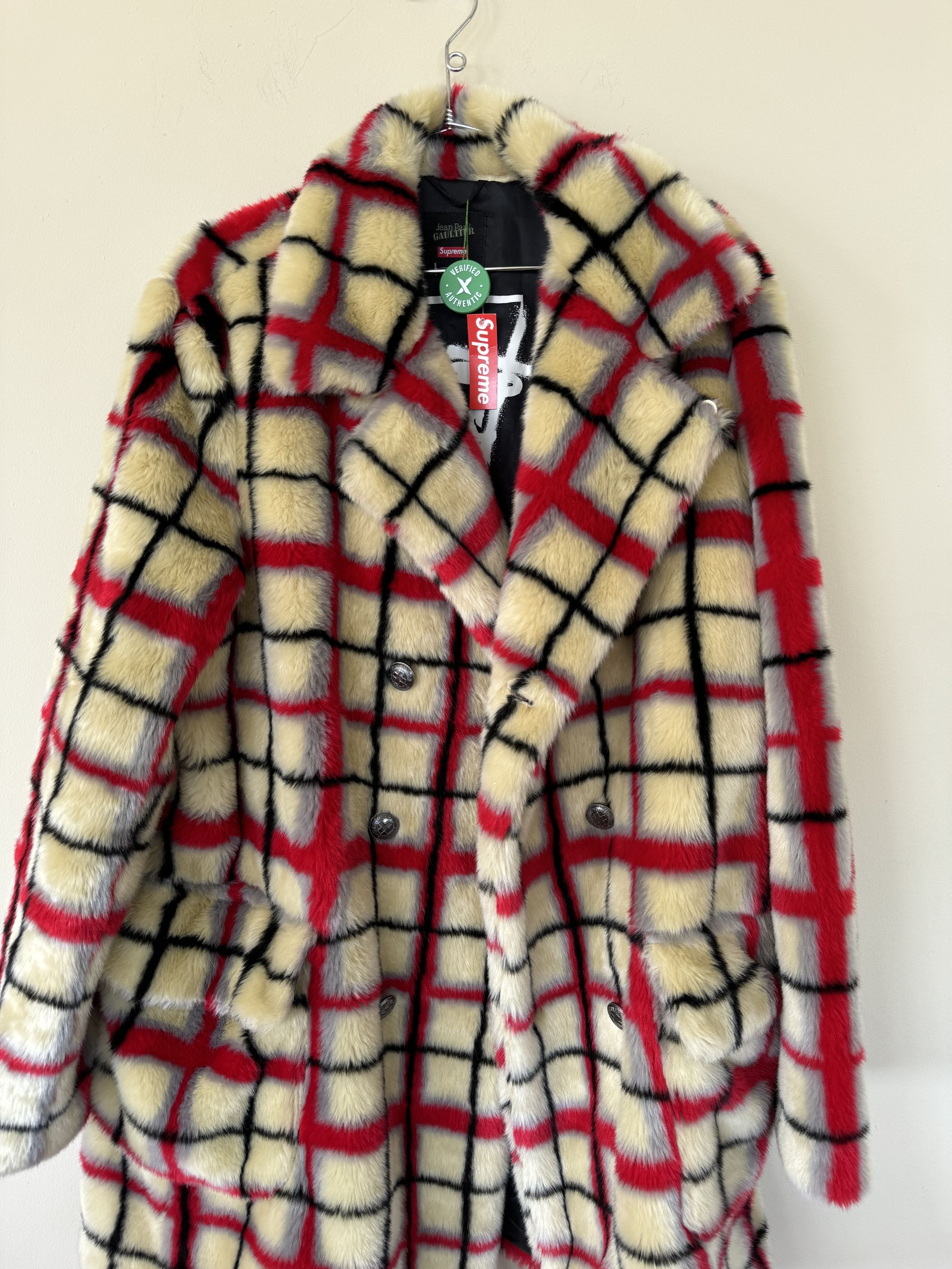 Jean Paul Gaultier × Supreme Supreme JPG Fur Coat NWT Size US M / EU 48-50 / 2 - 2 Thumbnail