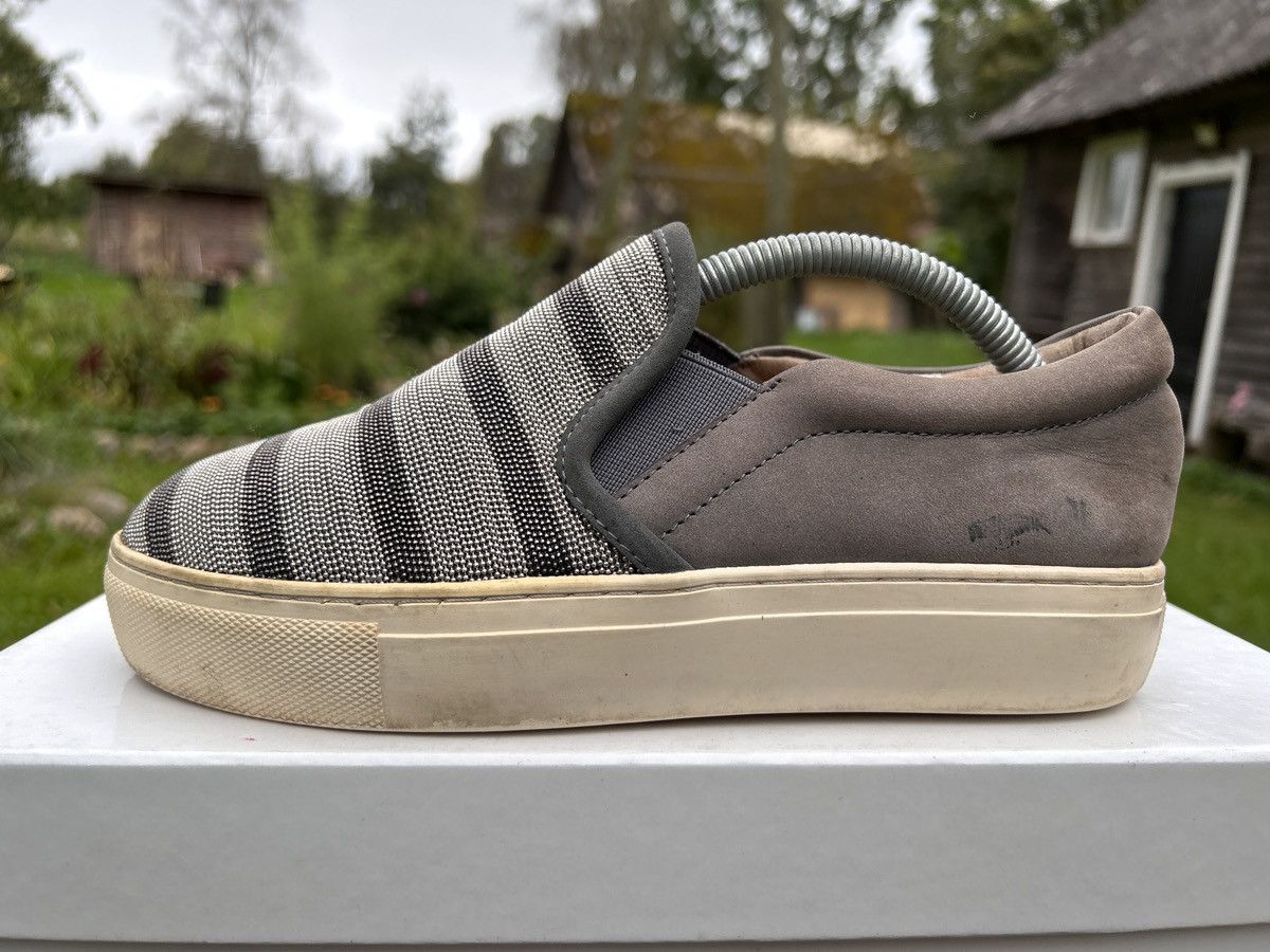 Brunello Cucinelli Brunello Cucinelli Beaded Accent Low Top Sneakers Size US 7 / IT 37 - 6 Thumbnail