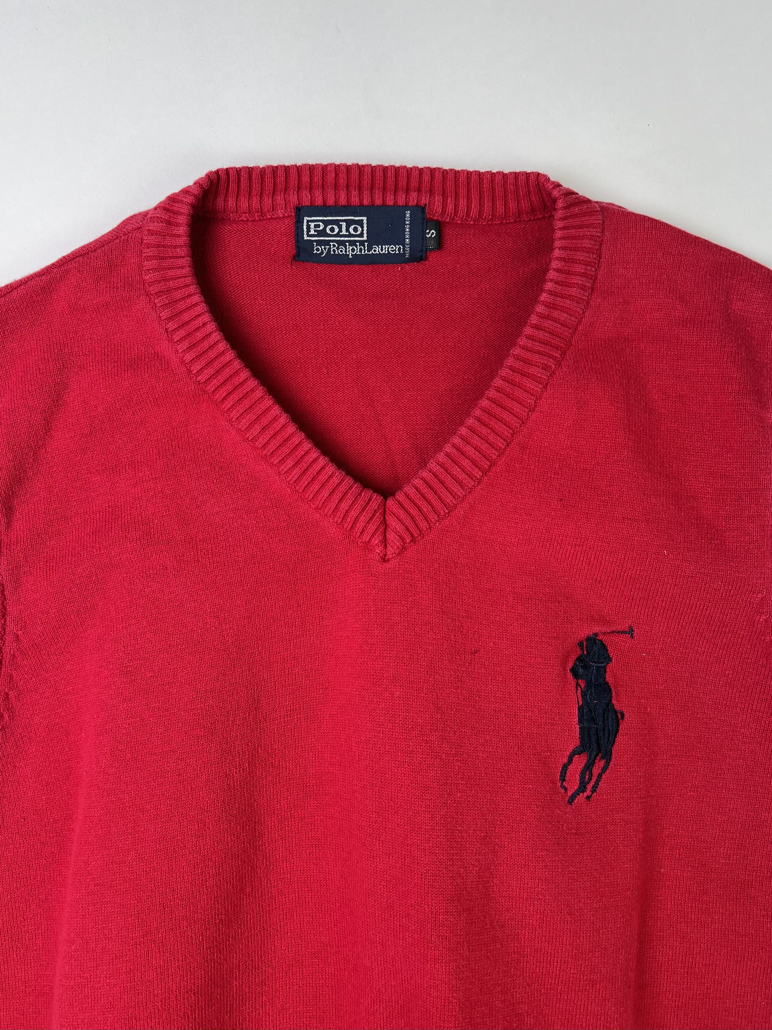 Polo Ralph Lauren Ralph Lauren Cotton Vest Big Pony Red Small Size US S / EU 44-46 / 1 - 2 Thumbnail