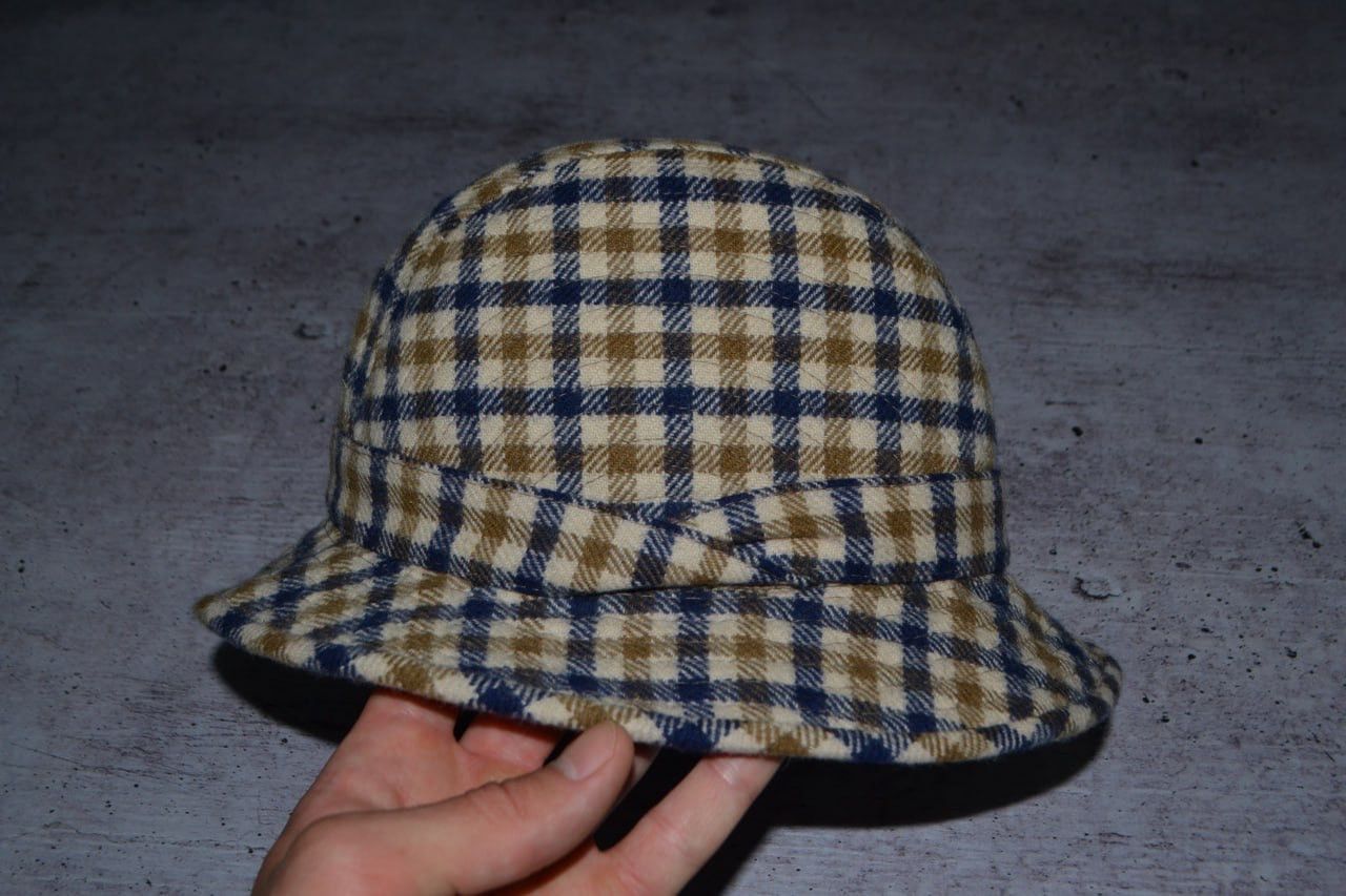 Aquascutum × Vintage AQUASCUTUM LONDON HOUSE CHECK TRILBY STYLE VINTAGE HAT Size ONE SIZE - 6 Thumbnail
