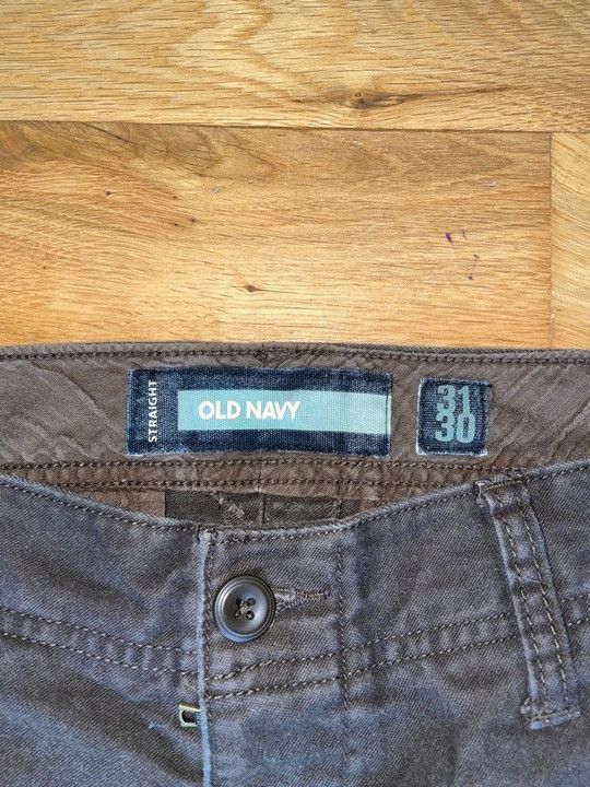 Old Navy × Vintage OLD NAVY MEN'S FASHIONABLE CHINOS PANTS, 31 L 30 Size US 31 - 2 Thumbnail