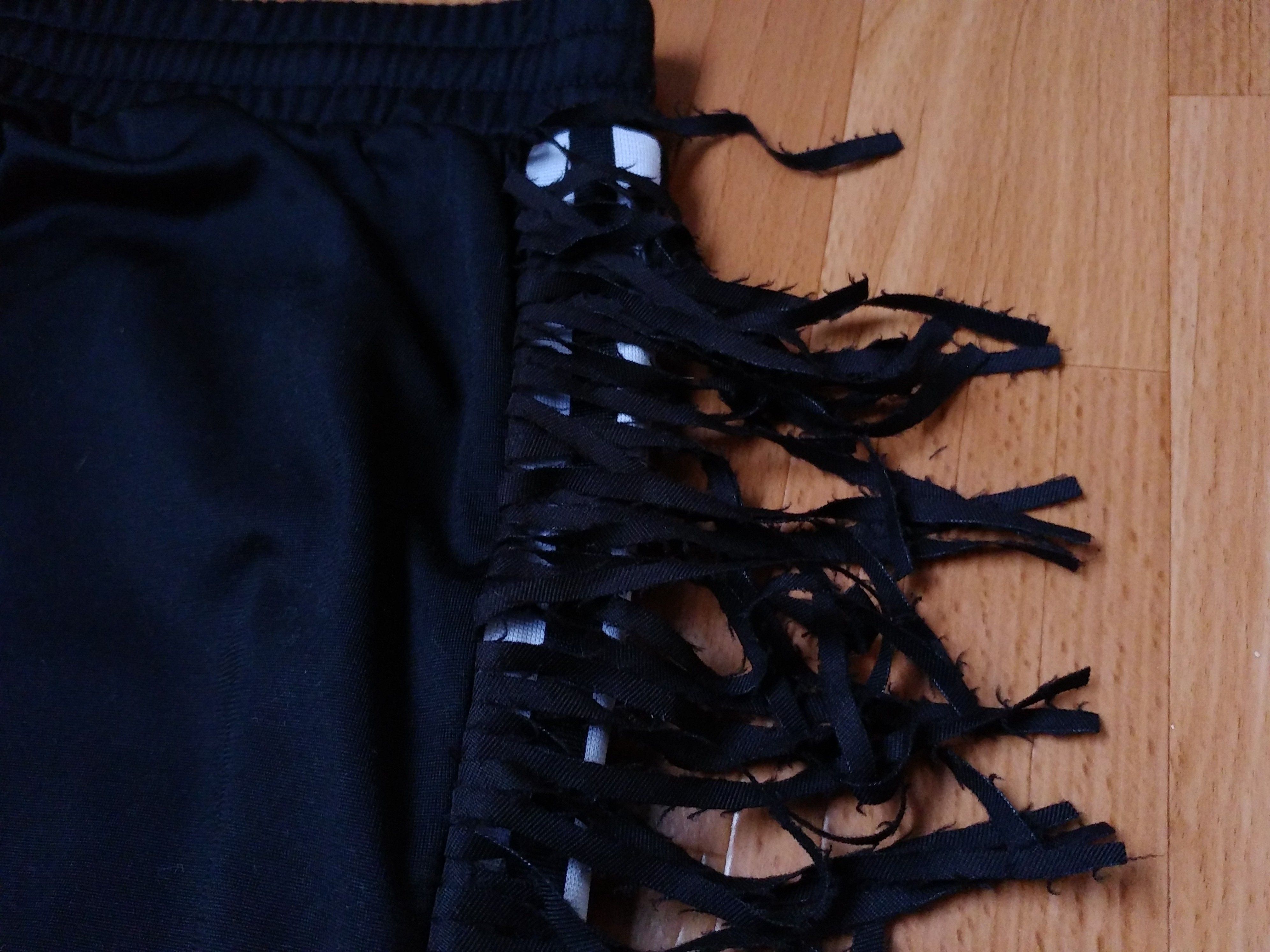 Adidas × Jeremy Scott ADIDAS JEREMY SCOTT TRACK PANTS Fringe Tracksuit O21026 sz M Size US 32 / EU 48 - 19 Thumbnail