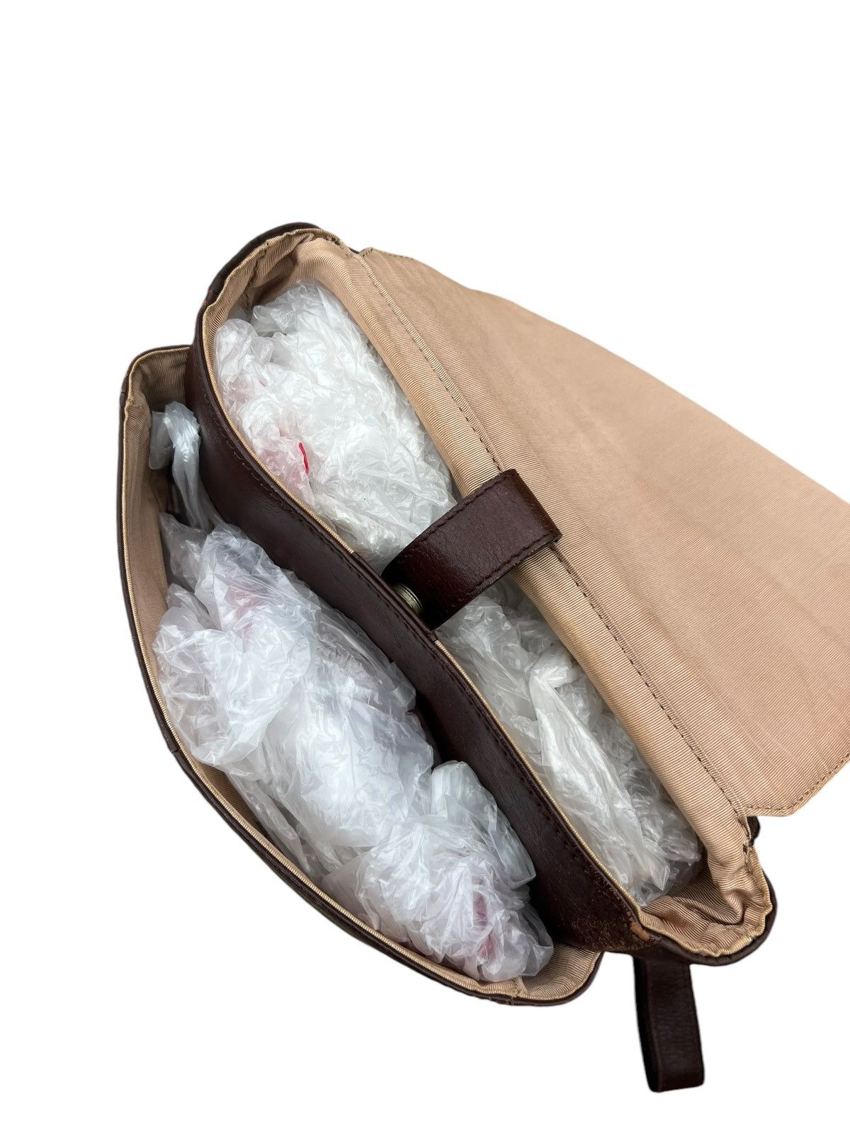 Leather Vintage HW Design Japan Hybrid Nylon Patina Leather Backpack Size ONE SIZE - 20 Thumbnail