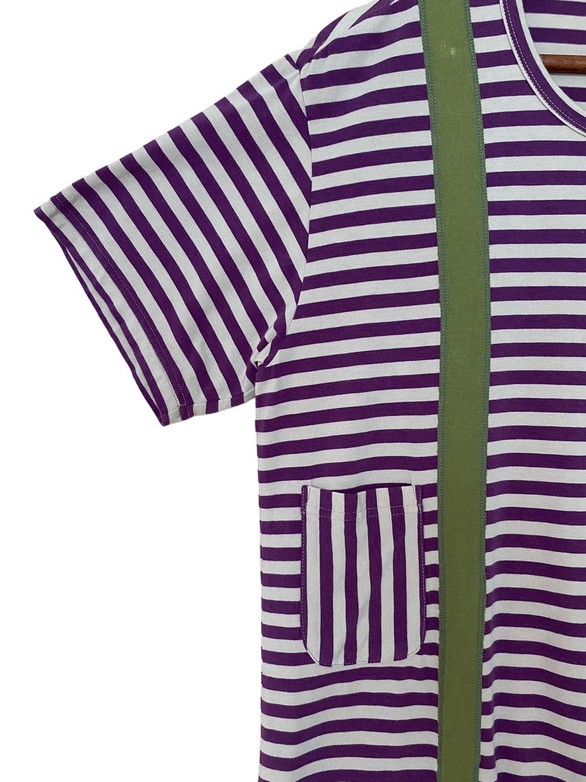 Frapbois × Issey Miyake Vintage Japanese Brand Frapbois Stripe T-Shirt 2000s Size US M / EU 48-50 / 2 - 3 Thumbnail