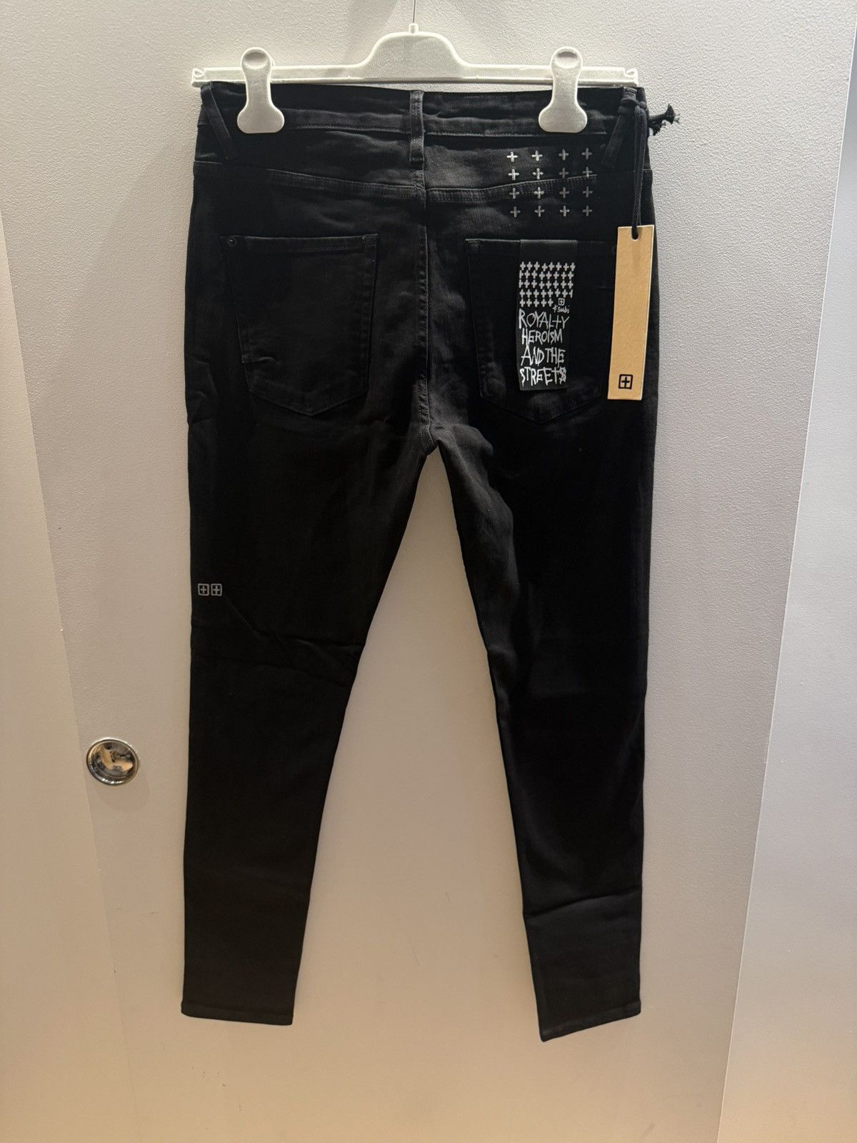 Ksubi Ksubi Van Winkle Slice Black Jeans Size 33 Size US 33 - 1 Thumbnail