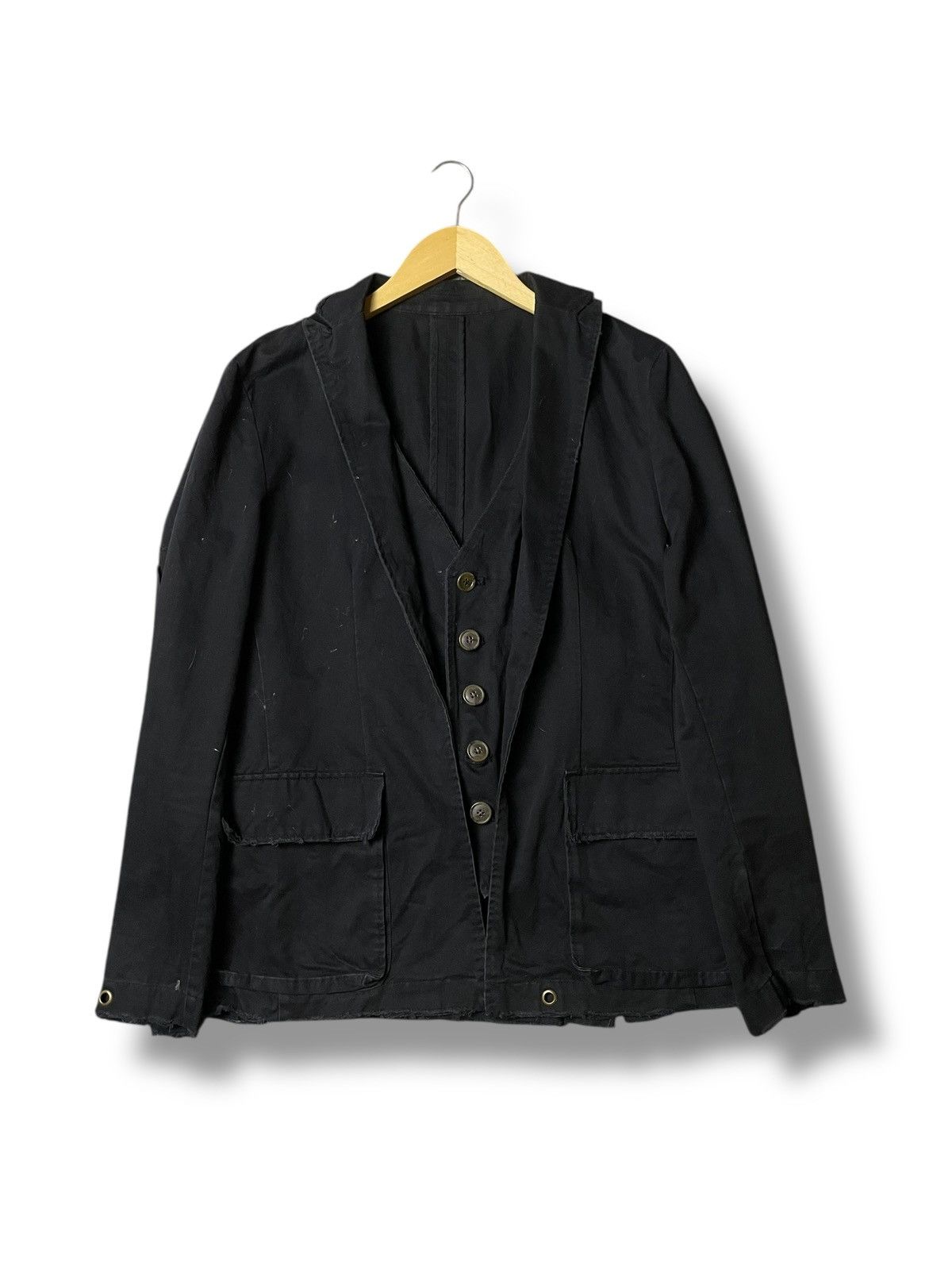 Japanese Brand × Seditionaries × Vintage Vintage Bonds & Peace Undercoat Jacket (112) Size US L / EU 52-54 / 3 - 1 Thumbnail