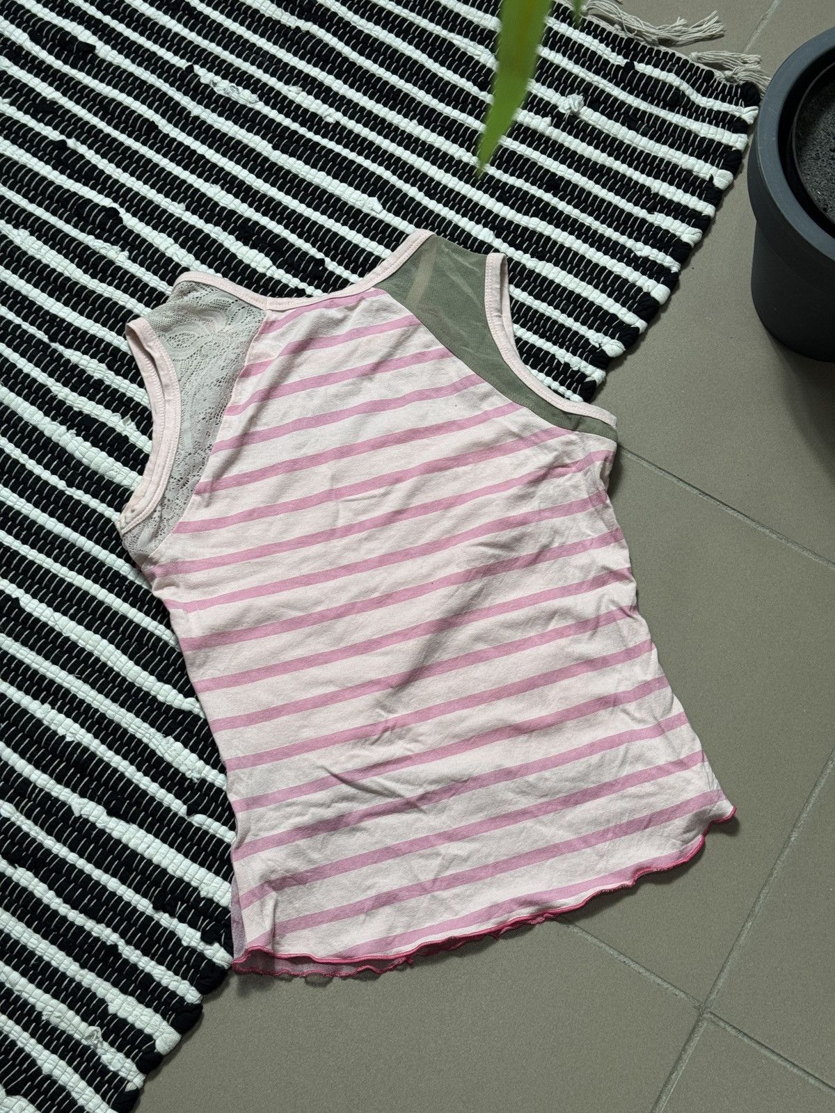 Other VINTAGE JEAN PAUL GAULTIER STYLE 2000s PINK TANK TOP Size S / US 4 / IT 40 - 5 Thumbnail