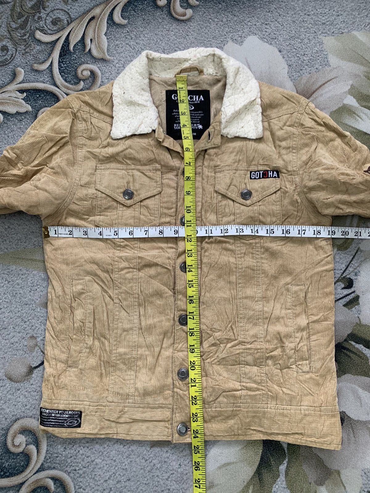 Gotcha Gotcha Embroidered House Of Gotcha Corduroy Jacket Size US M / EU 48-50 / 2 - 11 Thumbnail