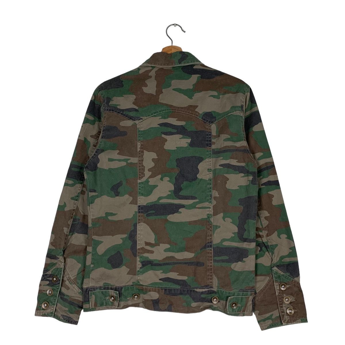 Japanese Brand Army Military Style Camo Type 3 Jacket #0833-C37 Size US S / EU 44-46 / 1 - 7 Thumbnail