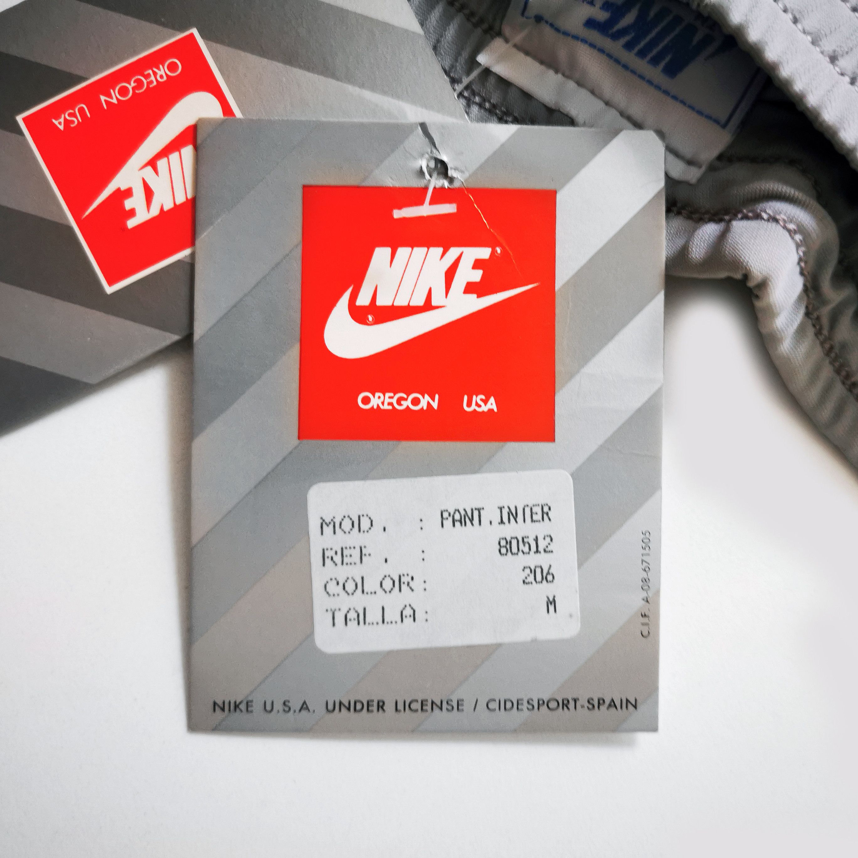 Nike NOS OG 80s Nike Interval vintage shorts running nylon Spain Size 30" / US 8 / IT 44 - 5 Thumbnail