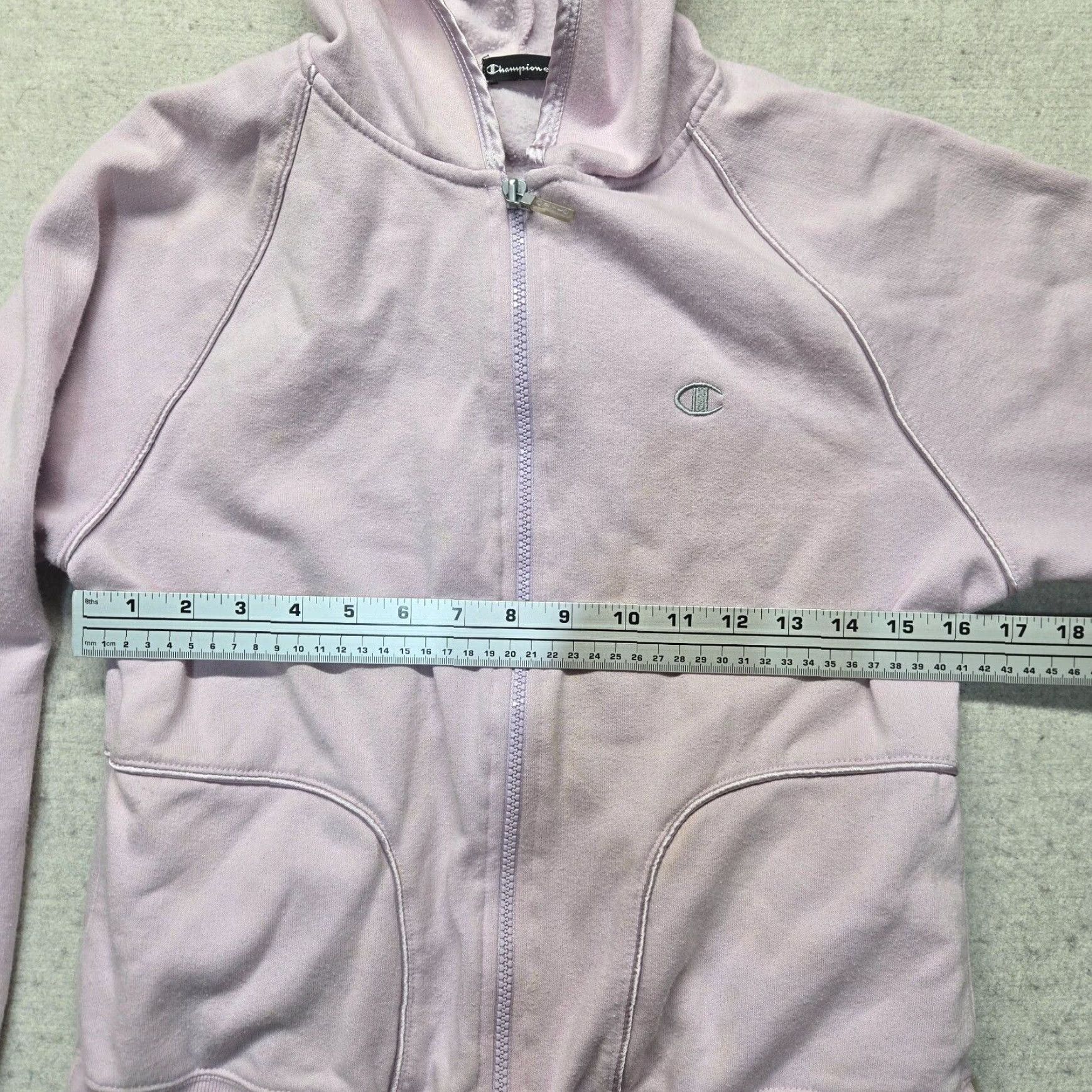 Champion Champion Pink Full Zip Hoodie Adult Women's Small Long Sleeve Activewear Size S / US 4 / IT 40 - 5 Thumbnail