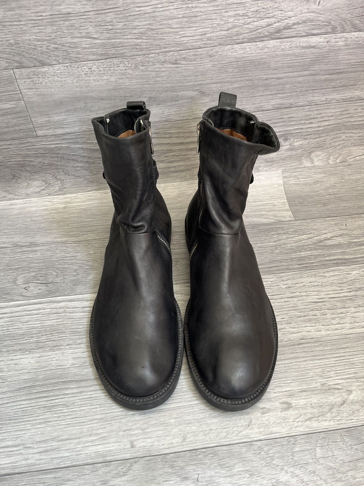 A.S.98 A.S 98 x 14th addiction x guidi biker avantgarde zip boots Size US 8 / EU 41 - 2 Thumbnail