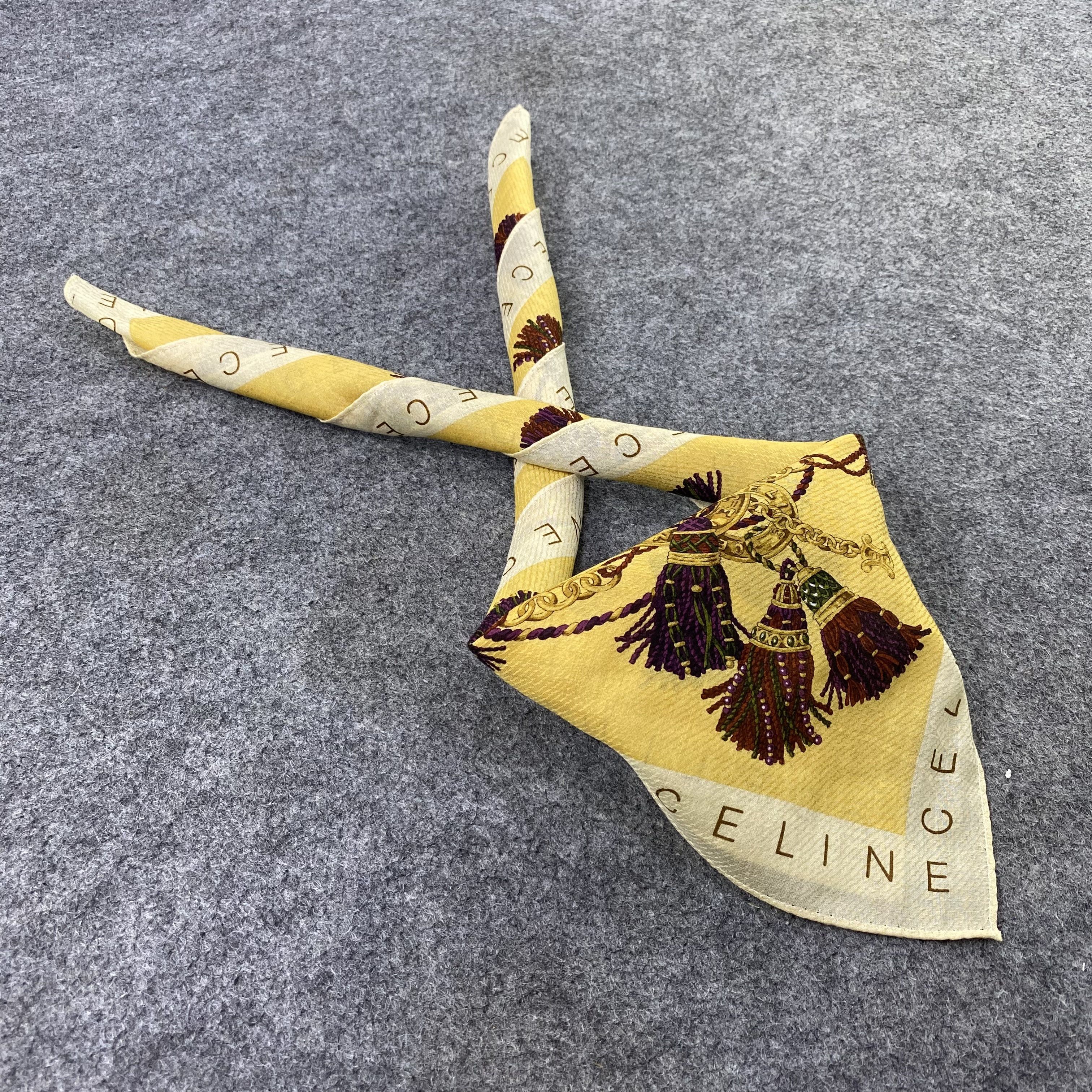 Celine Celine Handkerchief Neckerchief Bandana-B1795 Size ONE SIZE - 1 Thumbnail