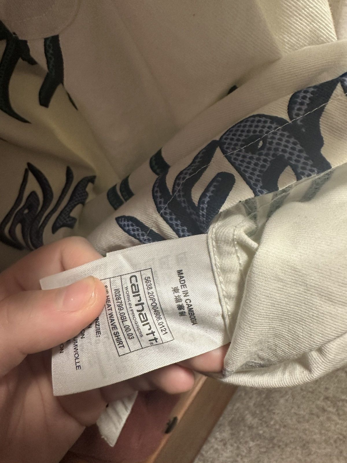 Carhartt Wip Carhartt WIP HEAR WAVE shirt large Size US L / EU 52-54 / 3 - 5 Thumbnail
