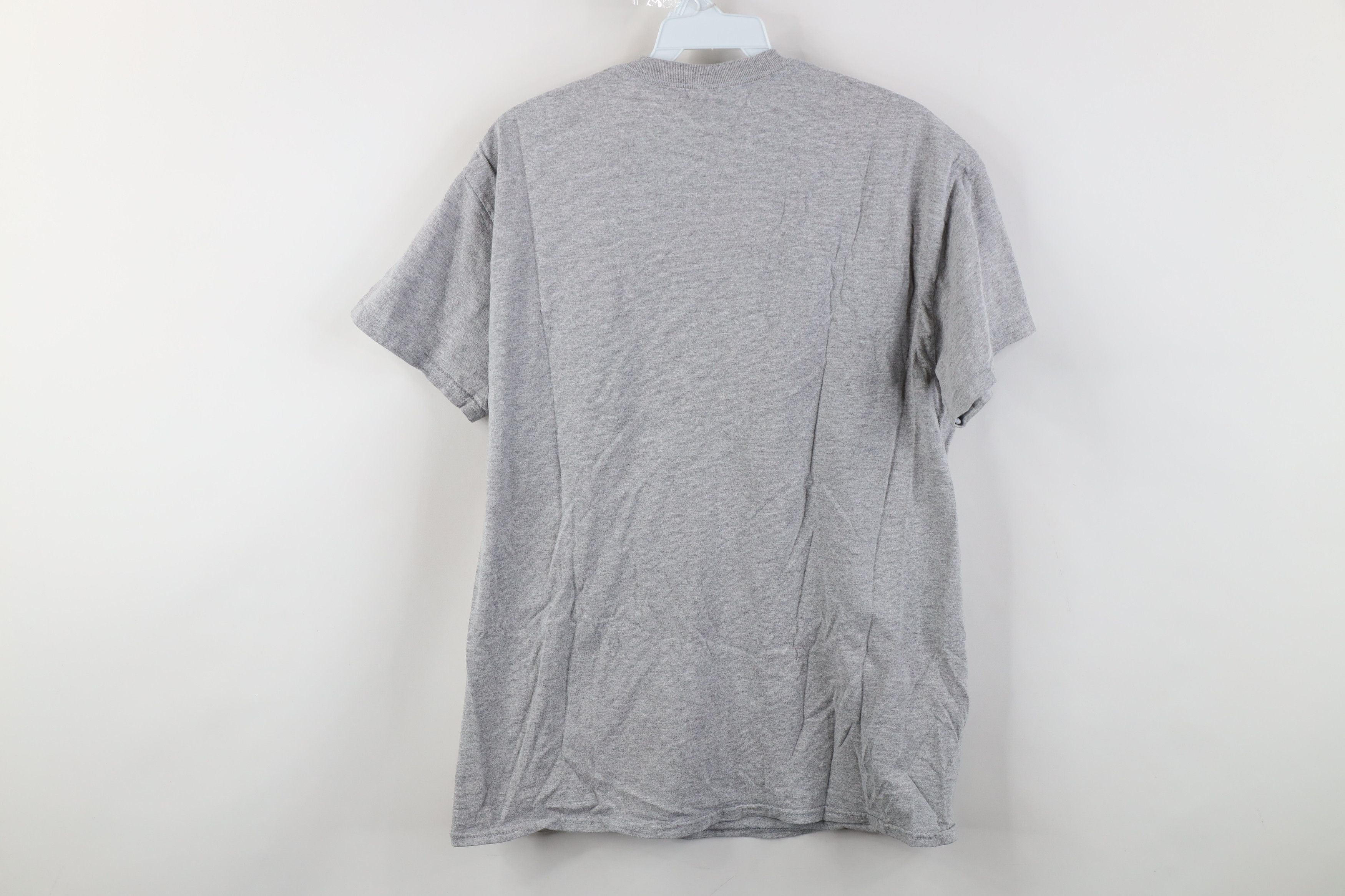 Vintage Vintage 90s Y2K Streetwear Short Sleeve T-Shirt Heather Gray Size US M / EU 48-50 / 2 - 9 Thumbnail