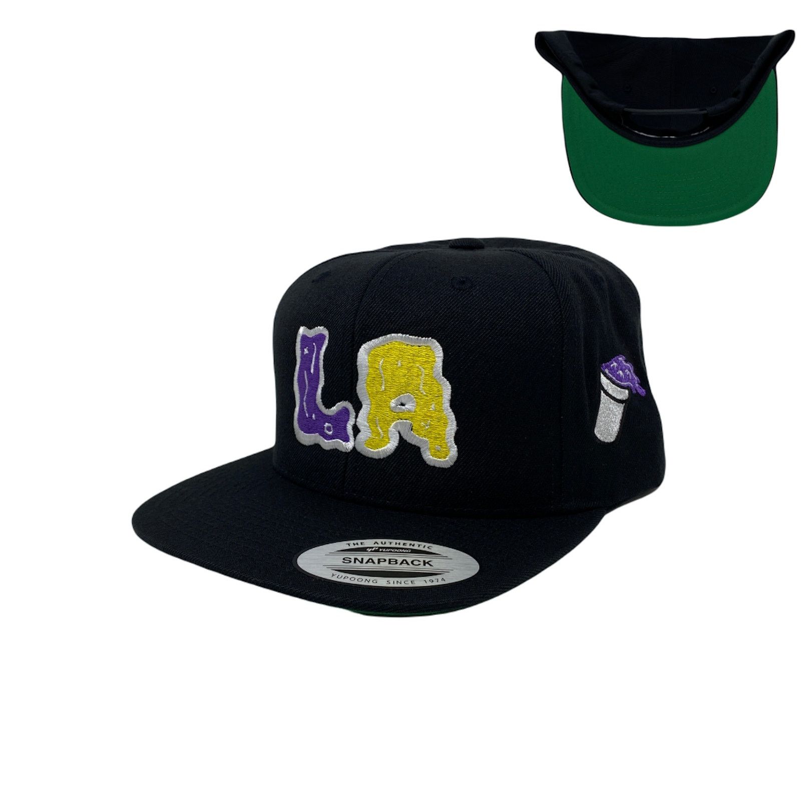 Other Los Angeles Shroom (White Outline) Snapback Hat Size ONE SIZE - 1 Thumbnail