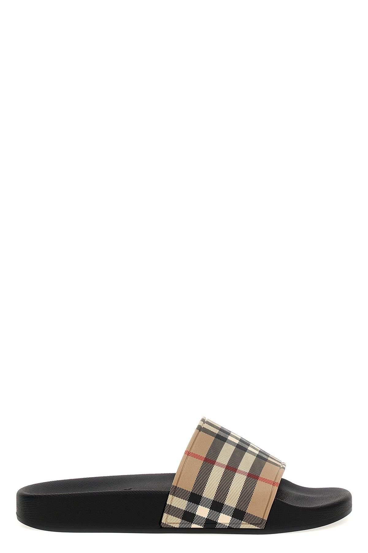 image of Burberry Slide Check, Women's (Size 9)