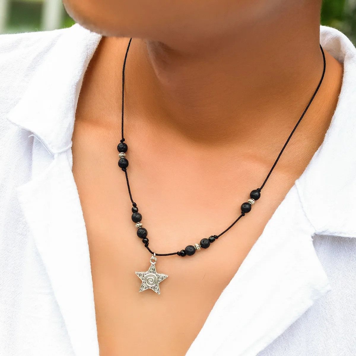 Vintage Minimalist Star Pendant Necklace Size ONE SIZE - 2 Thumbnail