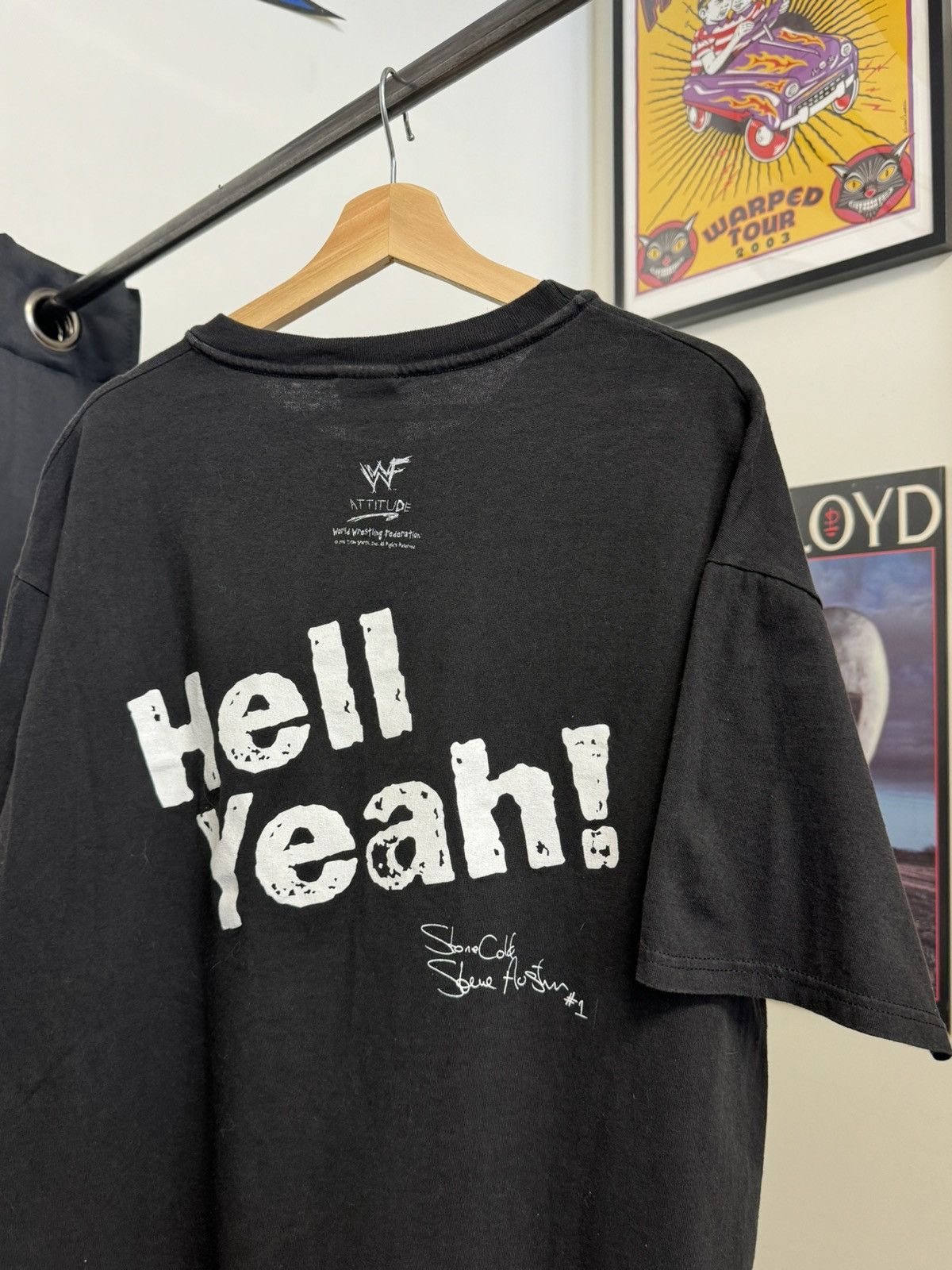 Vintage Rare 1998 Stone Cold “Hell Yeah” t-shirt