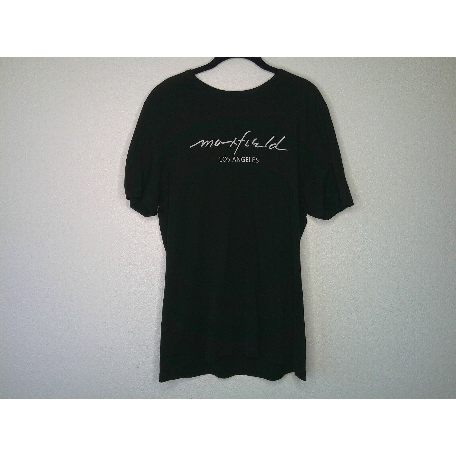 Maxfield Los Angeles Maxfield Black Tee White Maxfield Los Angeles Logo M Size US M / EU 48-50 / 2 - 9 Thumbnail