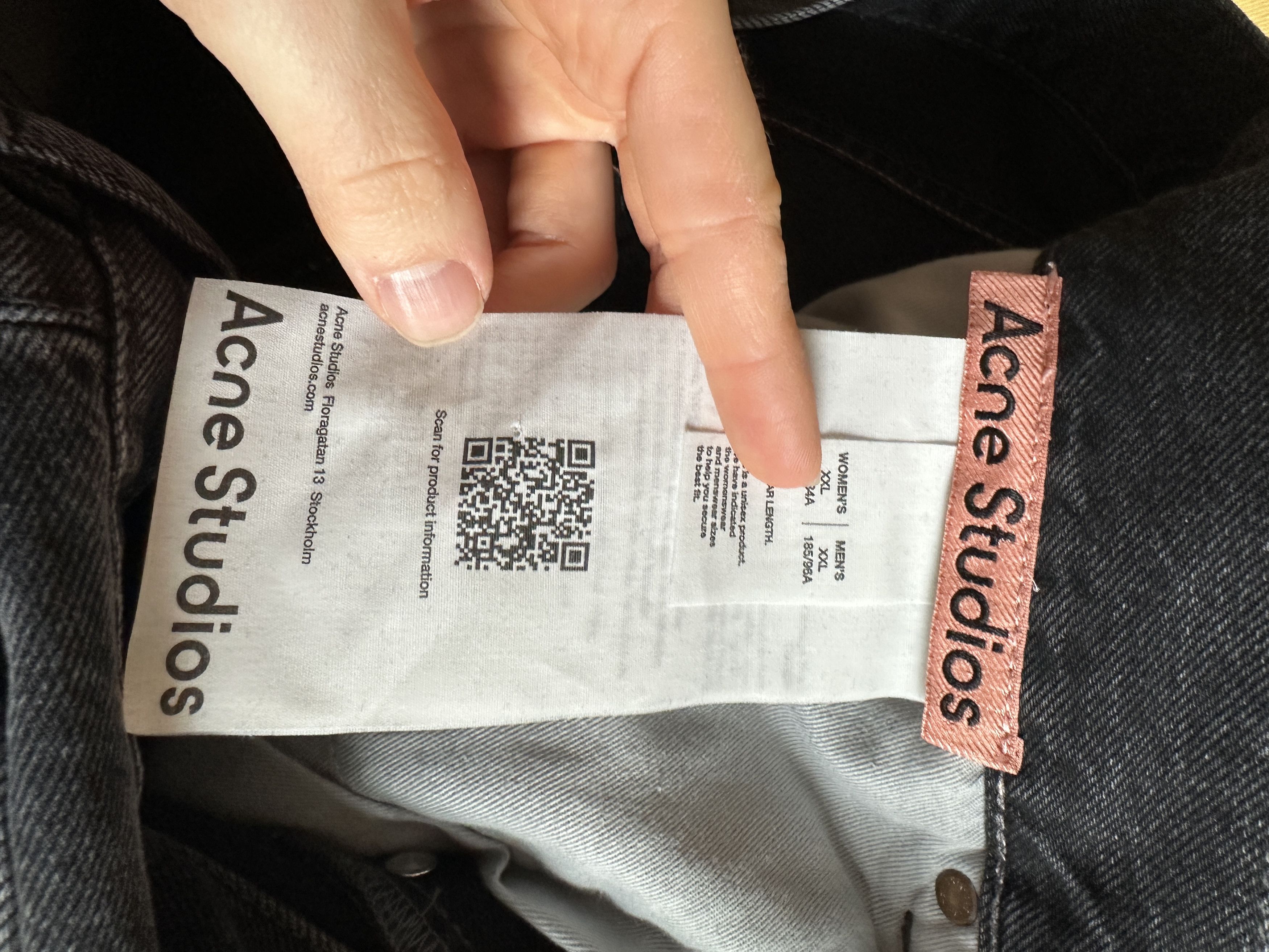 Acne Studios Acne Studios 1981 Baggy Wide Leg Jeans Size US 34 / EU 50 - 5 Thumbnail