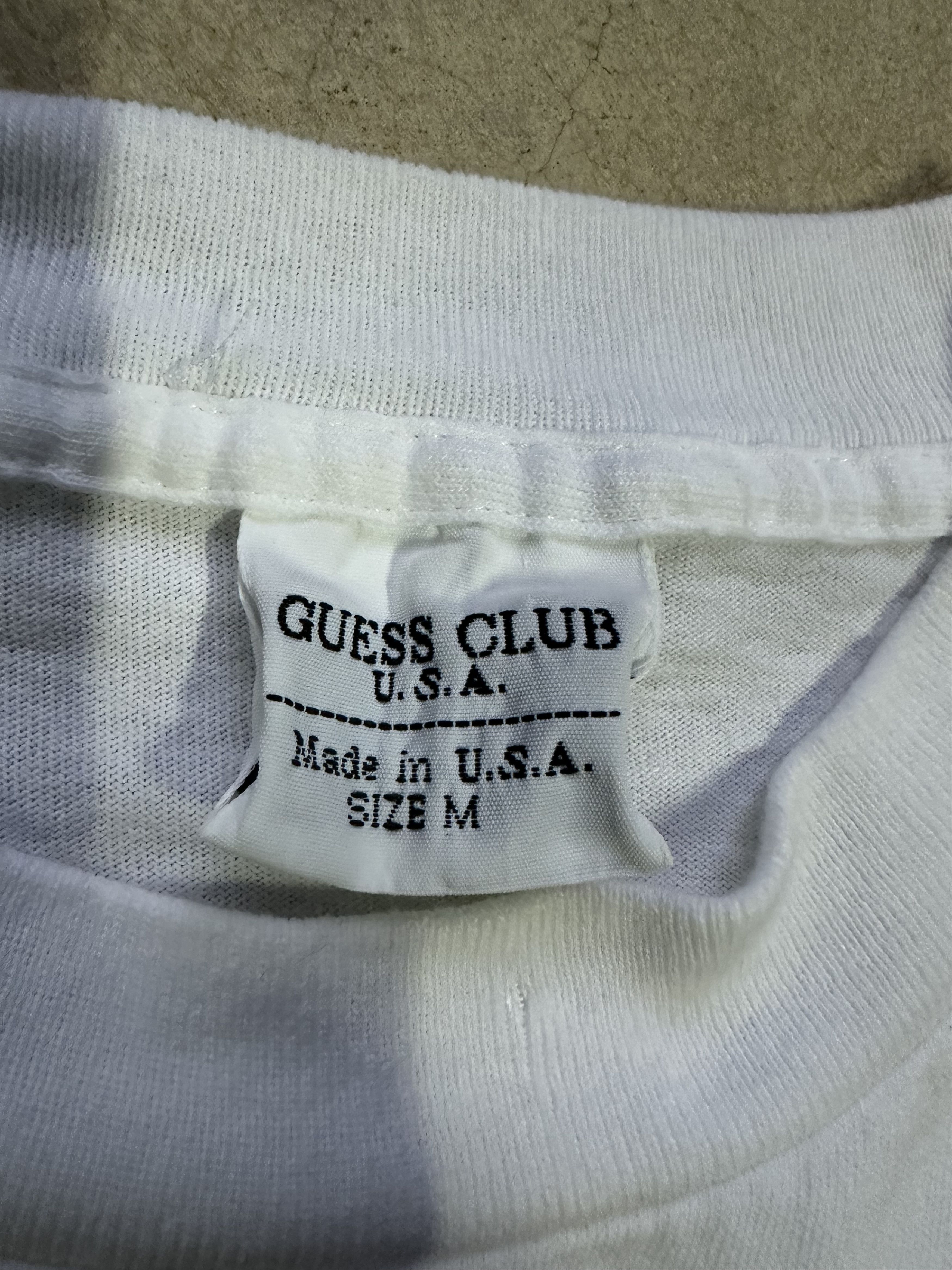 Guess Vintage 90s Guess Club U.S.A American Traditional Size US M / EU 48-50 / 2 - 6 Thumbnail