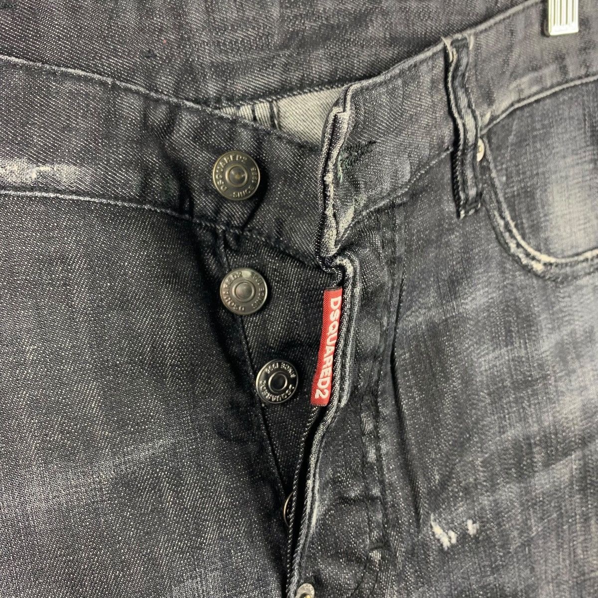 Dsquared2 × Japanese Brand DSQUARED2 distressed biker jeans pants Size US 34 / EU 50 - 14 Thumbnail