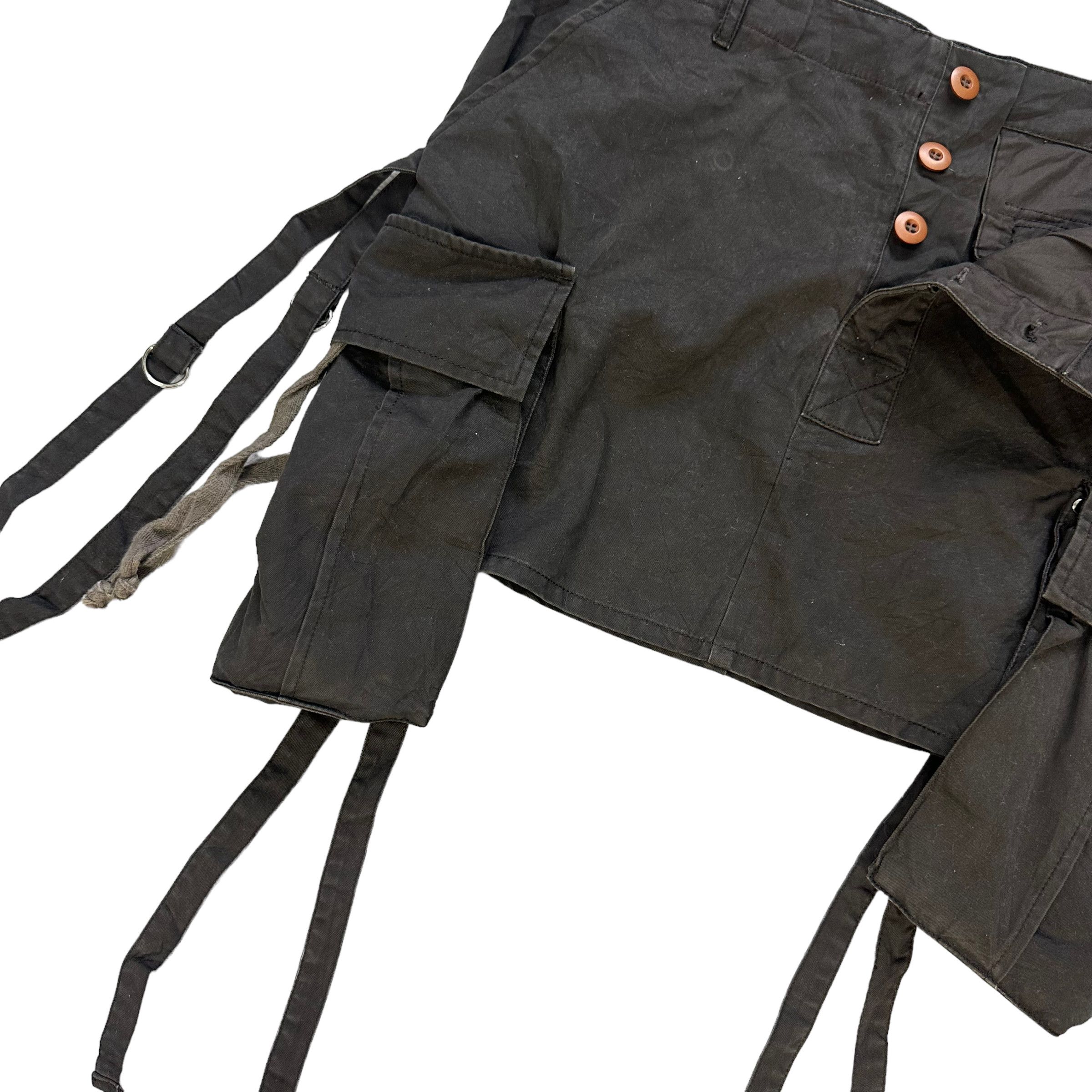 Japanese Brand BONDAGE🔥 BLUES HEROES ARMY URBAN ASSAULT SKIRT #7725-167 Size 32" / US 10 / IT 46 - 4 Thumbnail