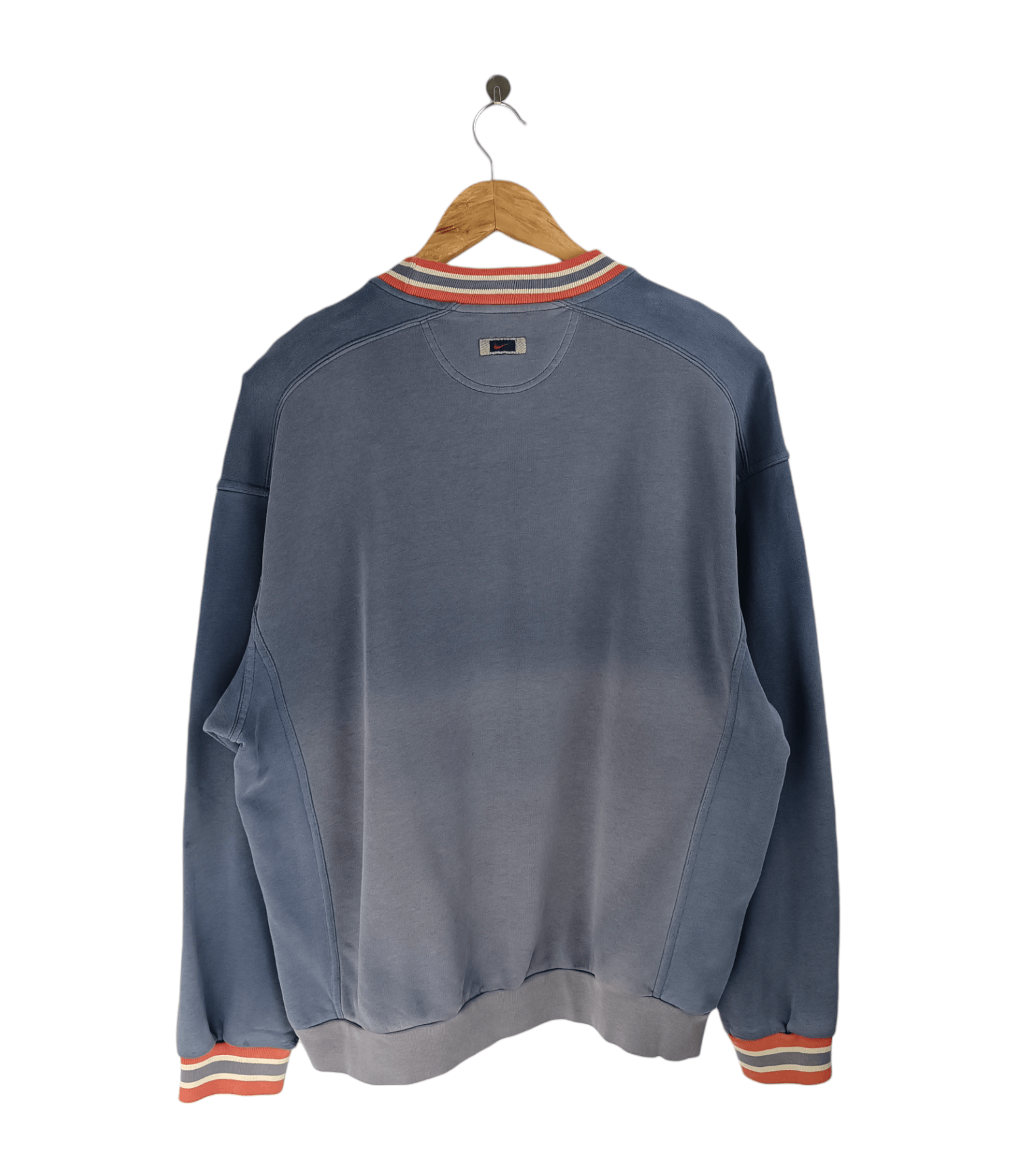 Nike VINTAGE 90'S FADED NIKE SWOSH SWEATSHIRT CREWNECK Size US L / EU 52-54 / 3 - 2 Thumbnail