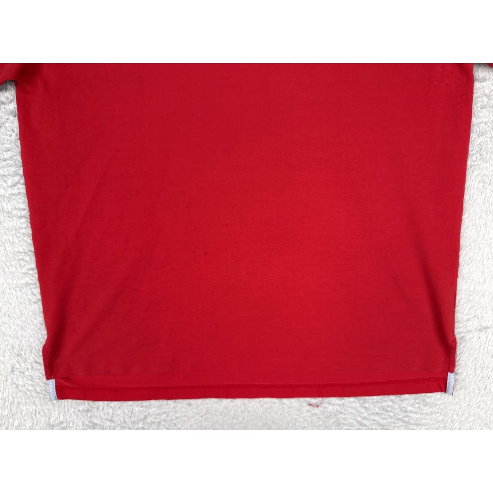 Tommy Hilfiger Tommy Hilfiger Polo Shirt Mens Large Red Cotton Techno-Dry Golf TPC The Canyons Size US L / EU 52-54 / 3 - 5 Thumbnail
