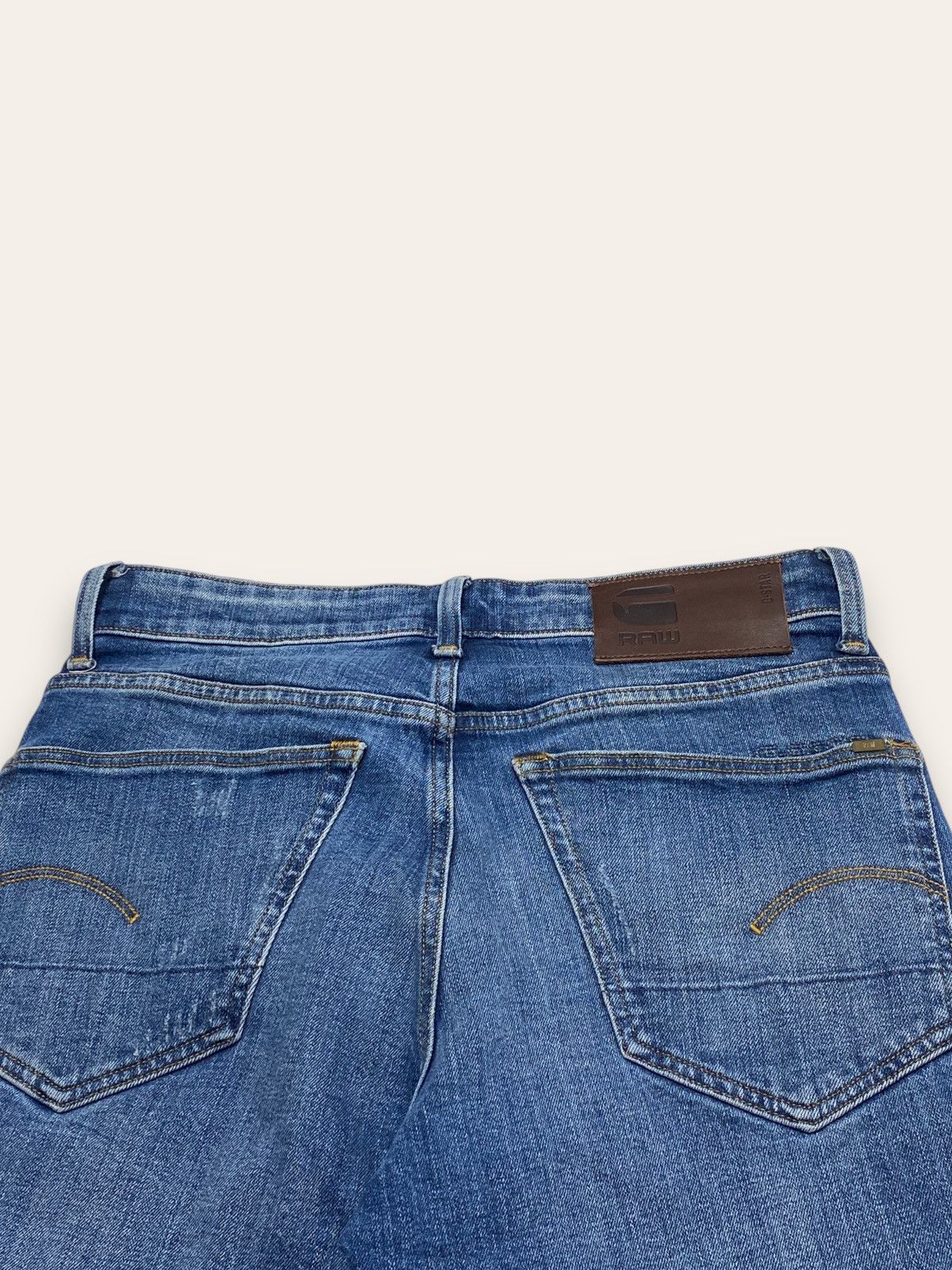 G-Star Vintage G STAR RAW Straight Tapered Denim Jeans Blue Y2K Size US 31 - 8 Thumbnail