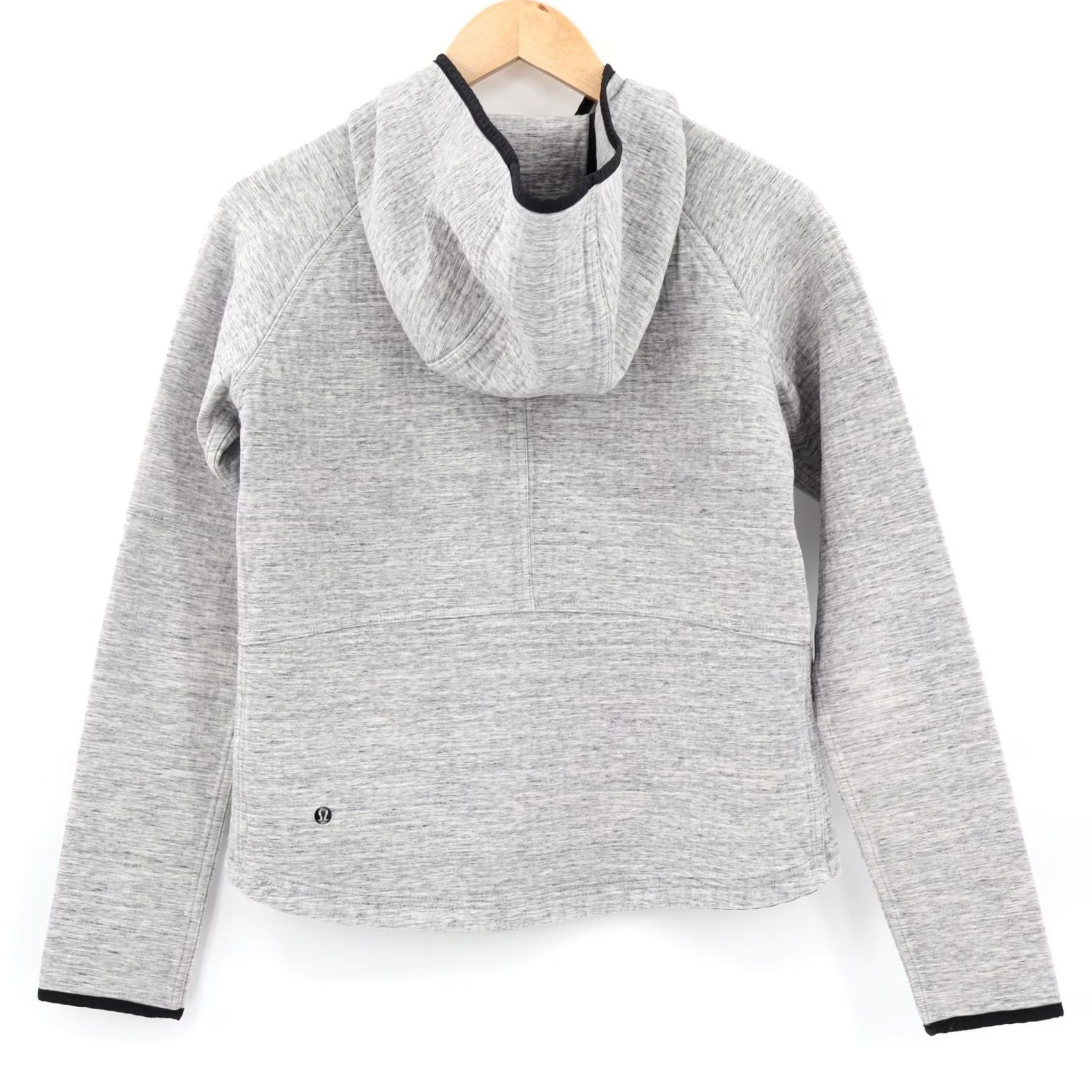 Lululemon Lululemon Women's City Bound Hoodie Heathered Space Dyed Medium Gray Sz 6 Size M / US 6-8 / IT 42-44 - 2 Thumbnail