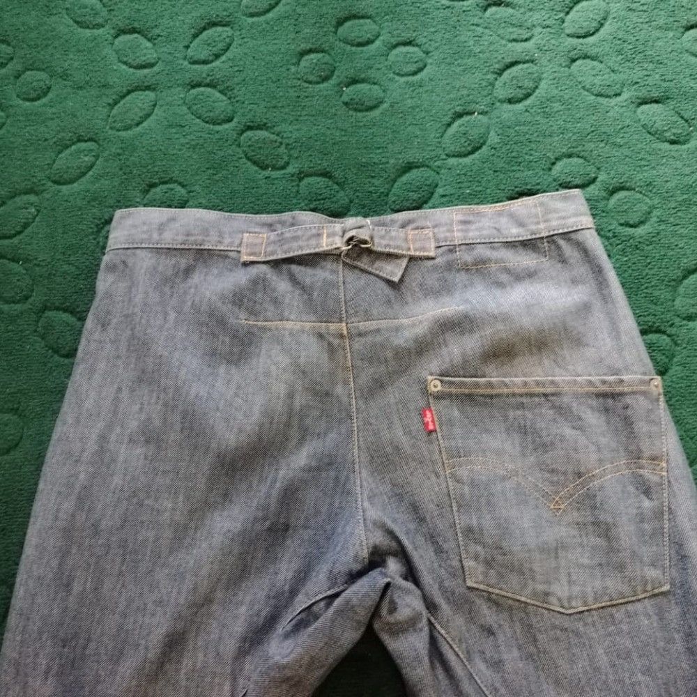 Levi's Levis Engineered Jeans Chinch Back Button Fly Japan LE02 Size US 33 - 20 Thumbnail