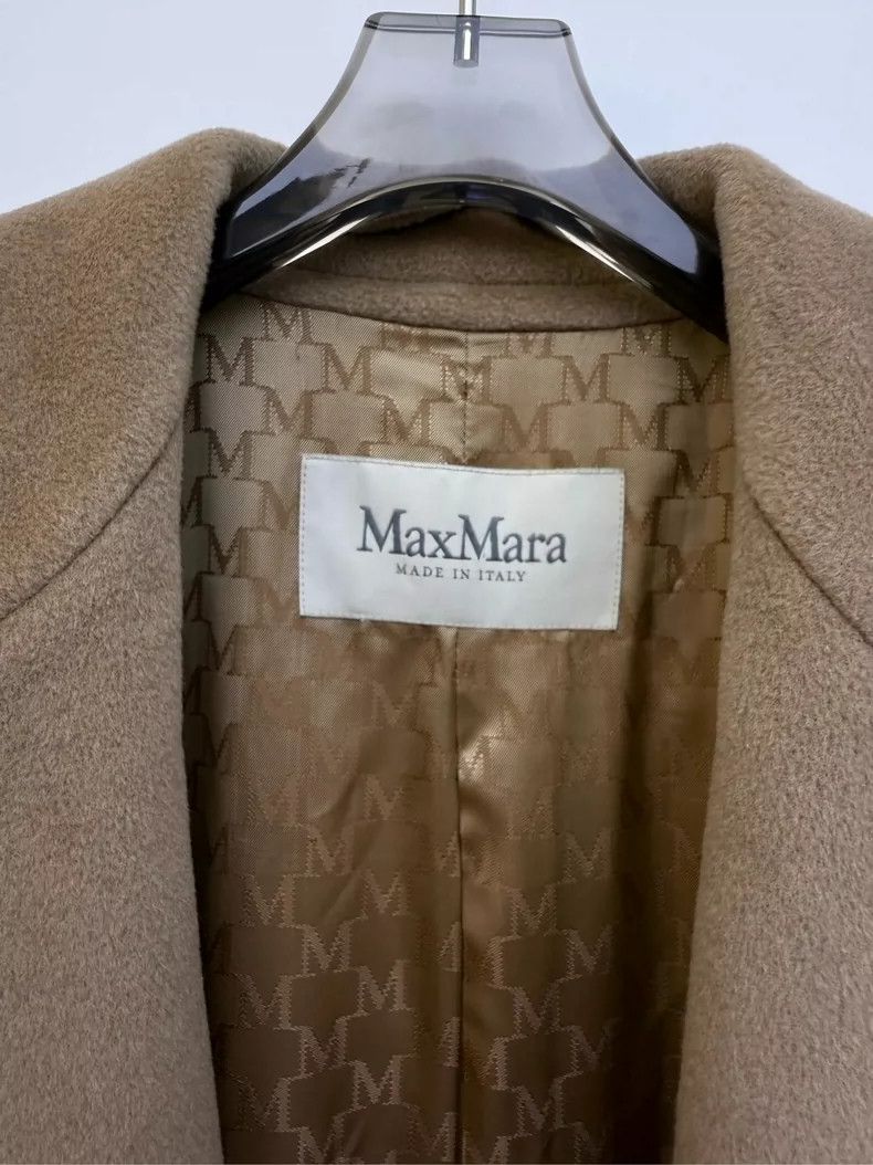 Max Mara Max Mara 101801 Classic Camel Wool Coat Size S / US 4 / IT 40 - 2 Thumbnail