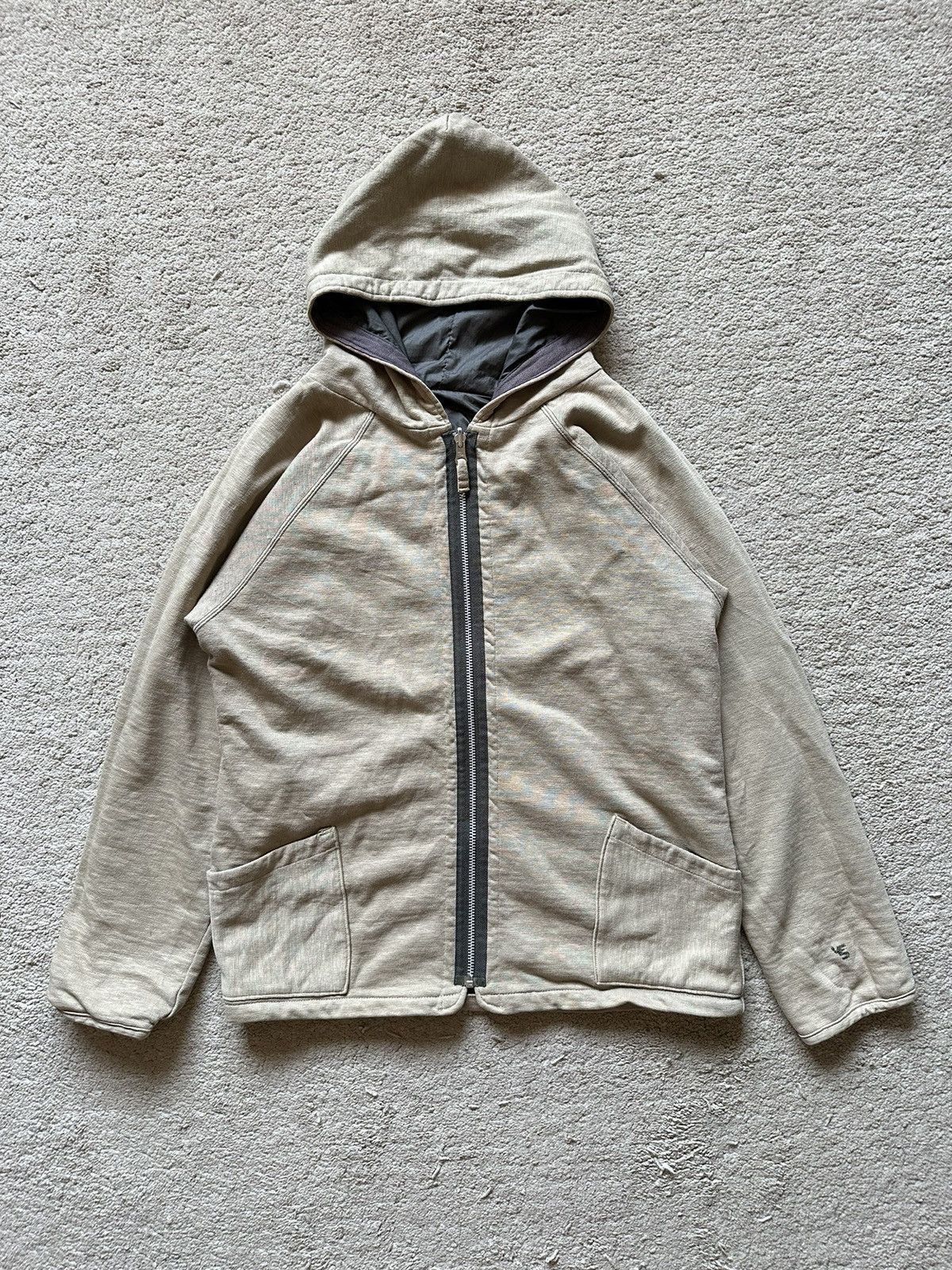 45rpm 1990s 45rpm reversible Cotton / Nylon Hoodie Size US S / EU 44-46 / 1 - 1 Thumbnail