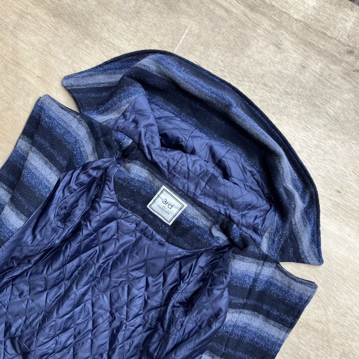 Vanquish 3rd by VANQUISH WINTER JACKET BLEU STRIPES Size M / US 6-8 / IT 42-44 - 6 Thumbnail
