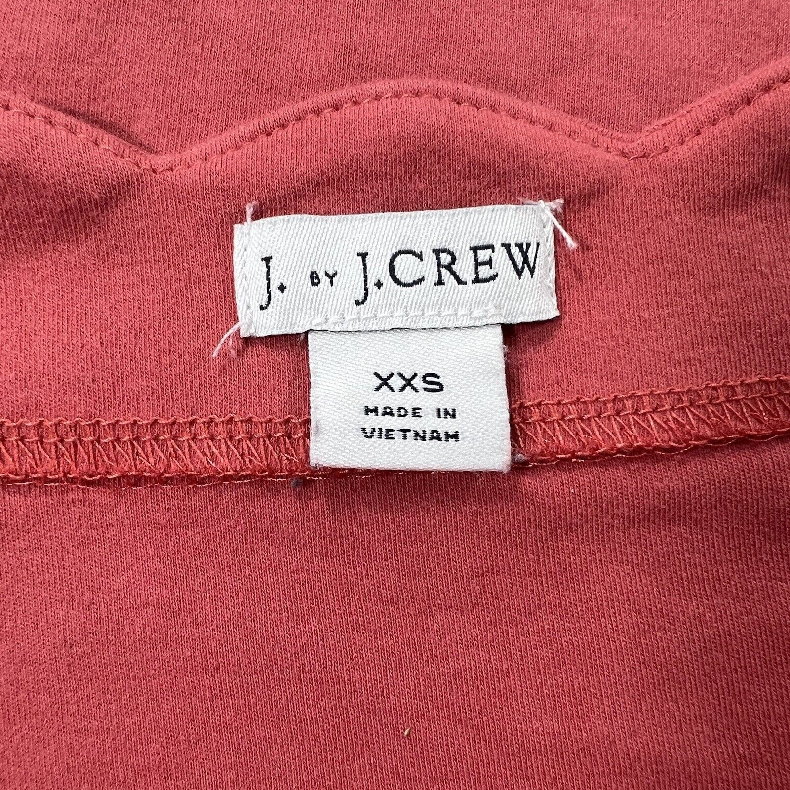 J.Crew J. Crew Long Sleeve Light Pink Pullover Scallop Neck Shirt Size XXS / US 00 / IT 34 - 3 Thumbnail