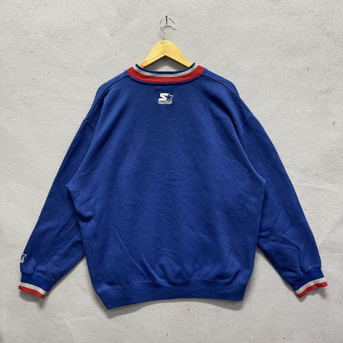 Starter Vintage Starter Kansas Jayhawks NCAA Crewneck Sweatshirt Size US XL / EU 56 / 4 - 8 Thumbnail