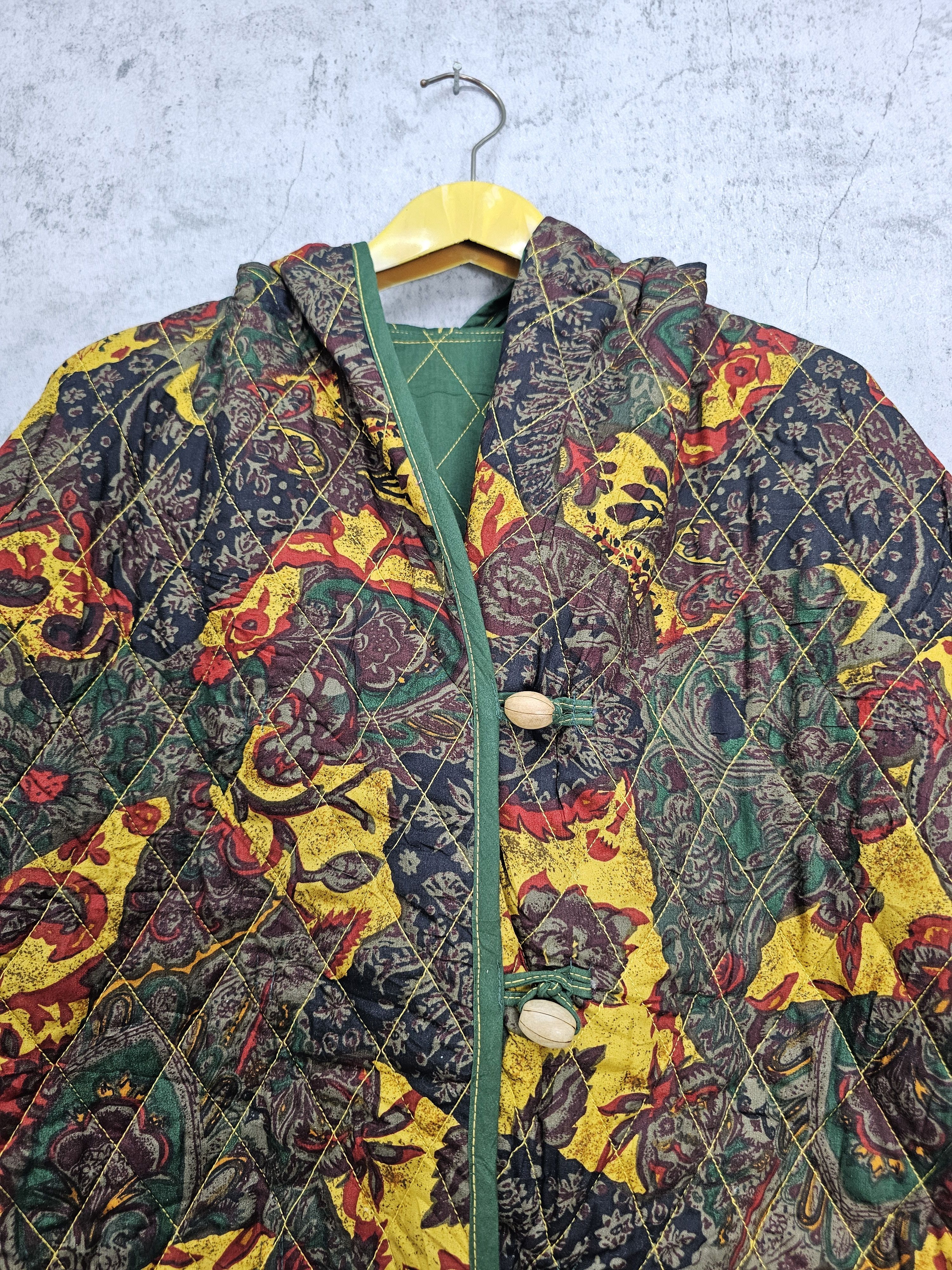 Other OTTO COLLECTION Reversible Quilted Pop Art Jacket J0071 Size US L / EU 52-54 / 3 - 10 Thumbnail