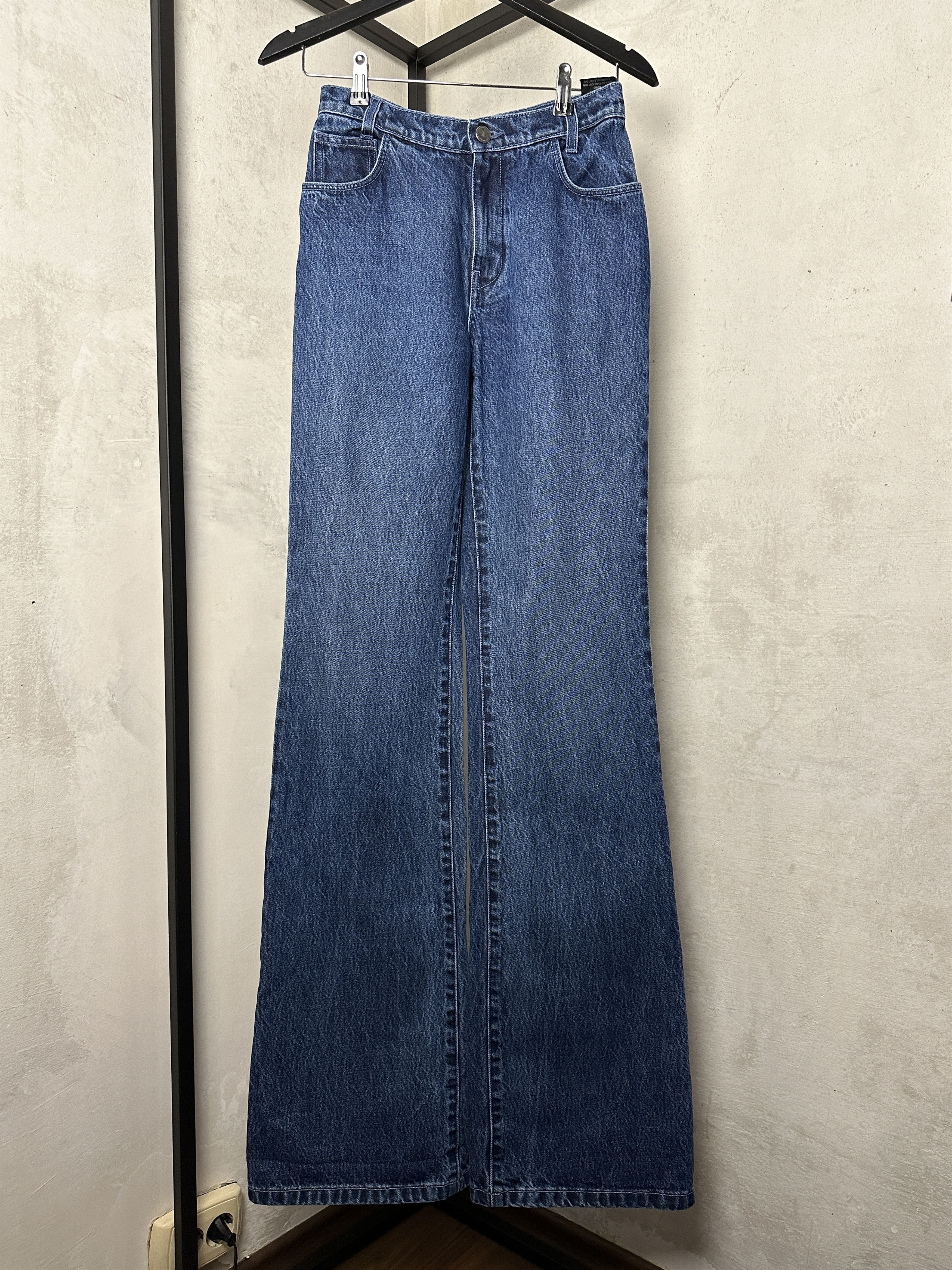 Raf Simons Raf Simons Flared Denim Pants Size 26" / US 2 / IT 38 - 14 Thumbnail