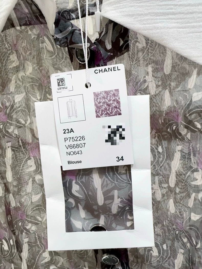 Chanel Chanel 23A shirt 2503-Nextarrow Size XXS / US 00 / IT 34 - 2 Thumbnail