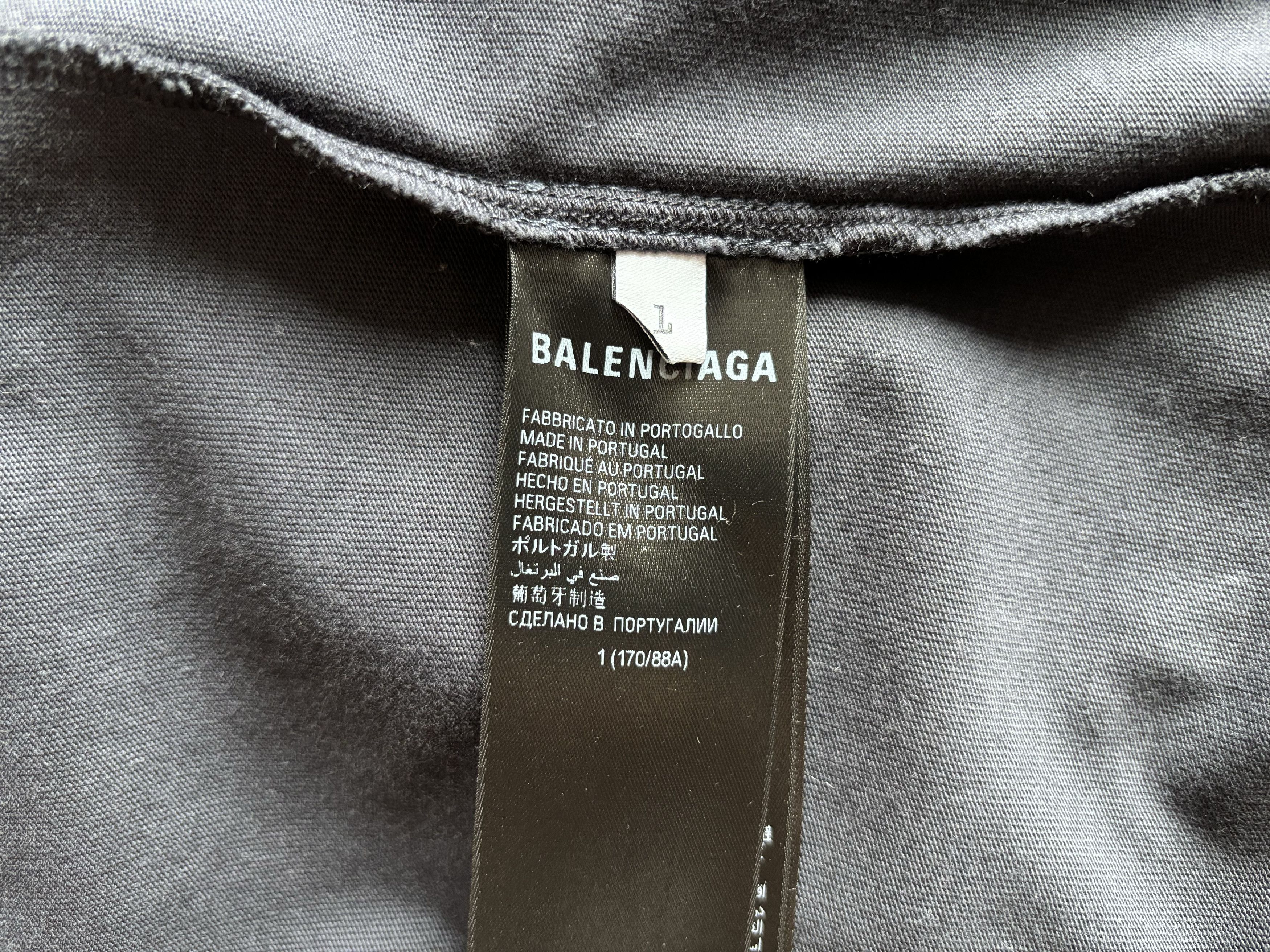 Balenciaga BE KIND LS Shirt Size US S / EU 44-46 / 1 - 9 Thumbnail